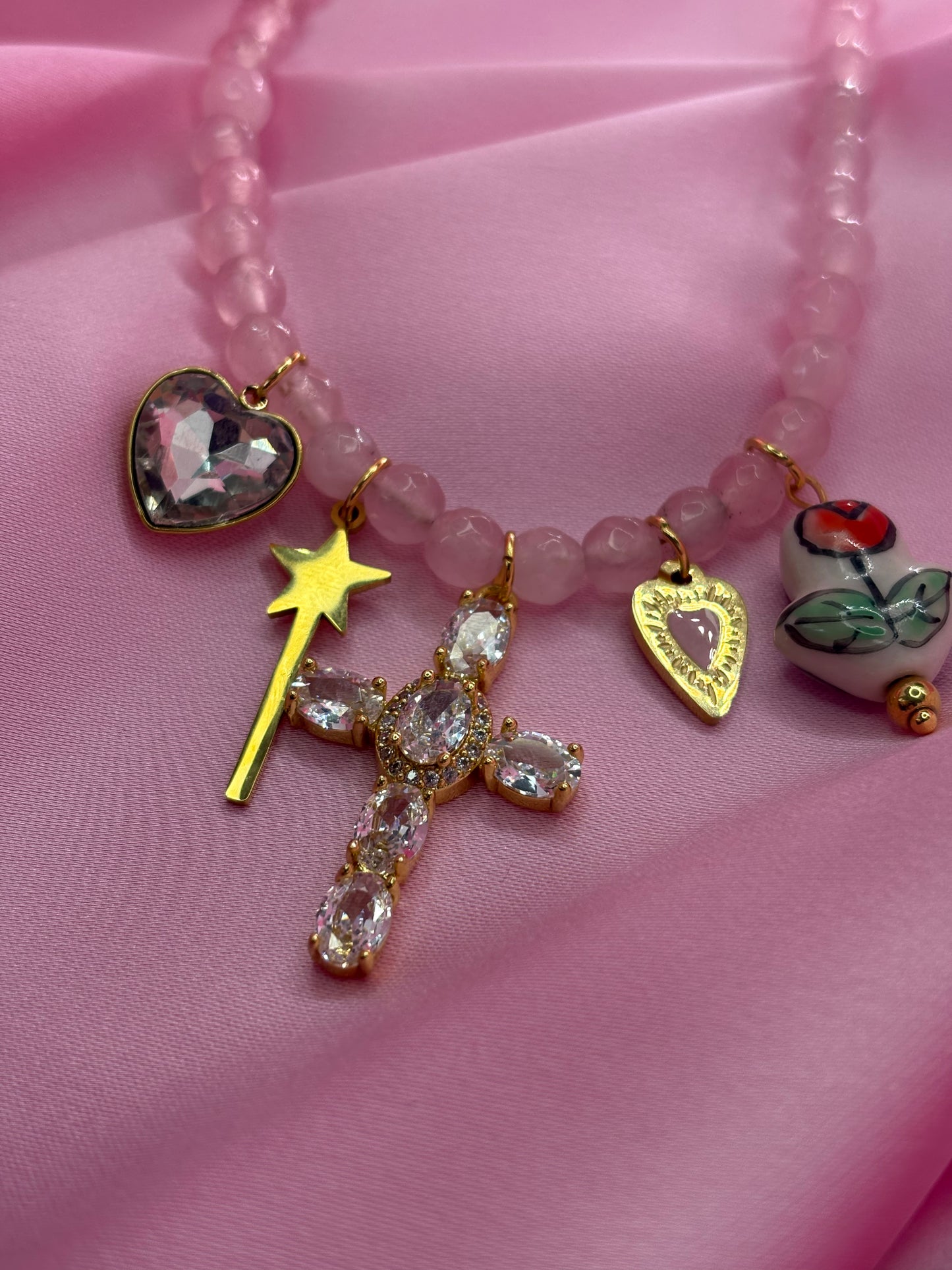 Moonlight croce rosa