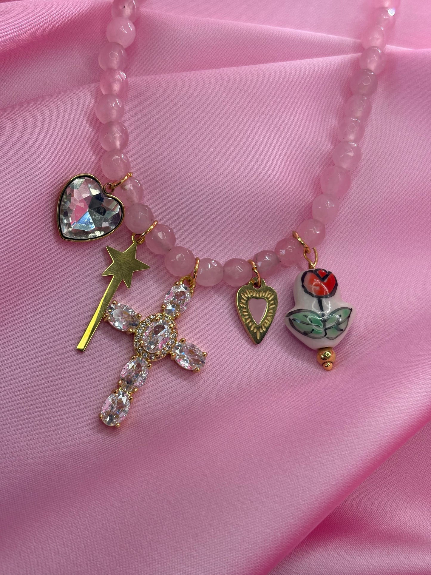 Moonlight croce rosa