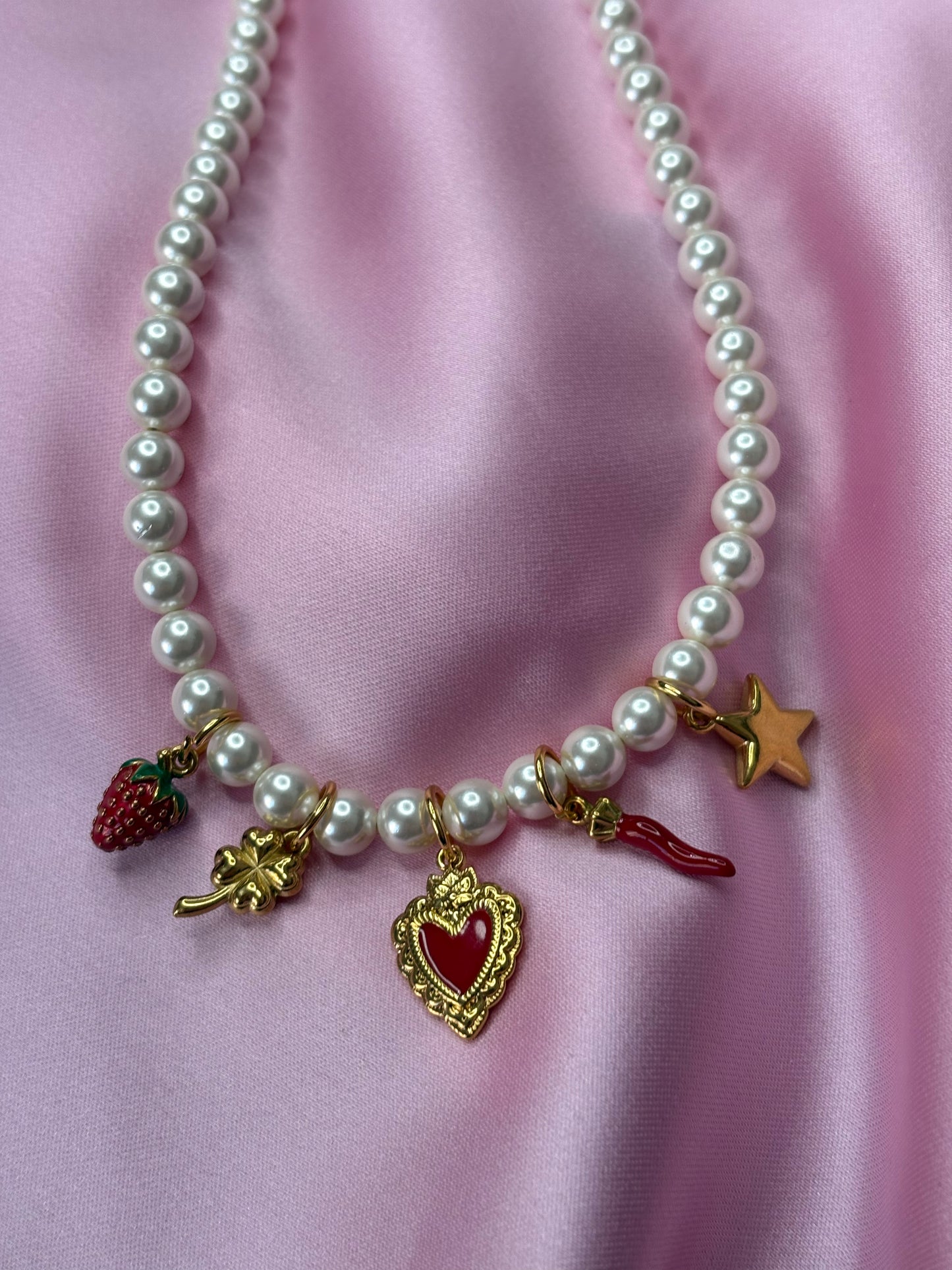 MixPearl cuore rosso