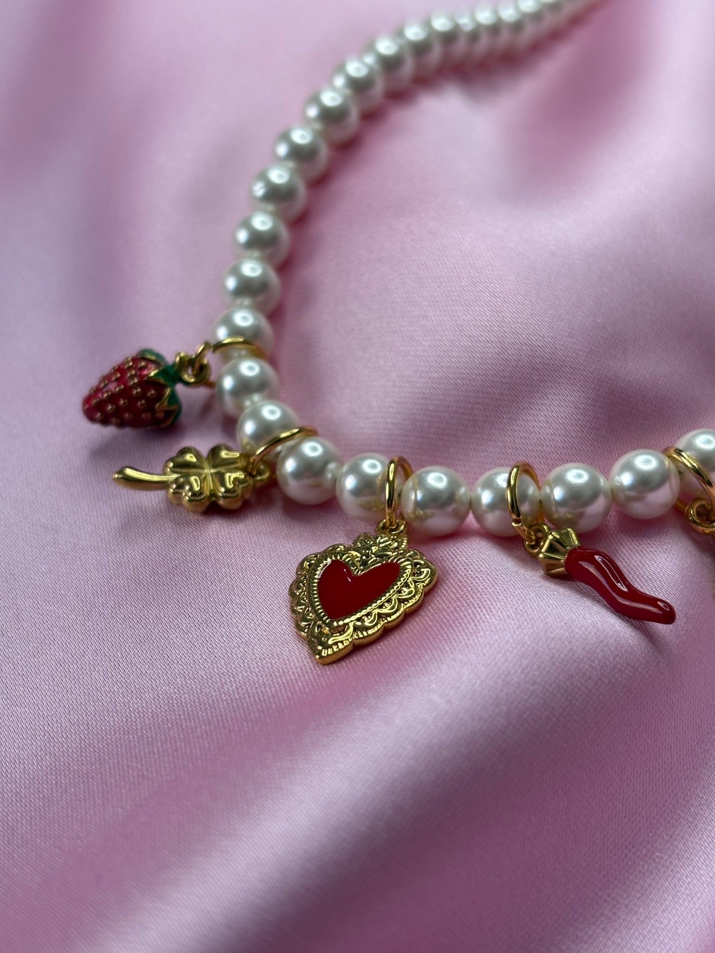 MixPearl cuore rosso