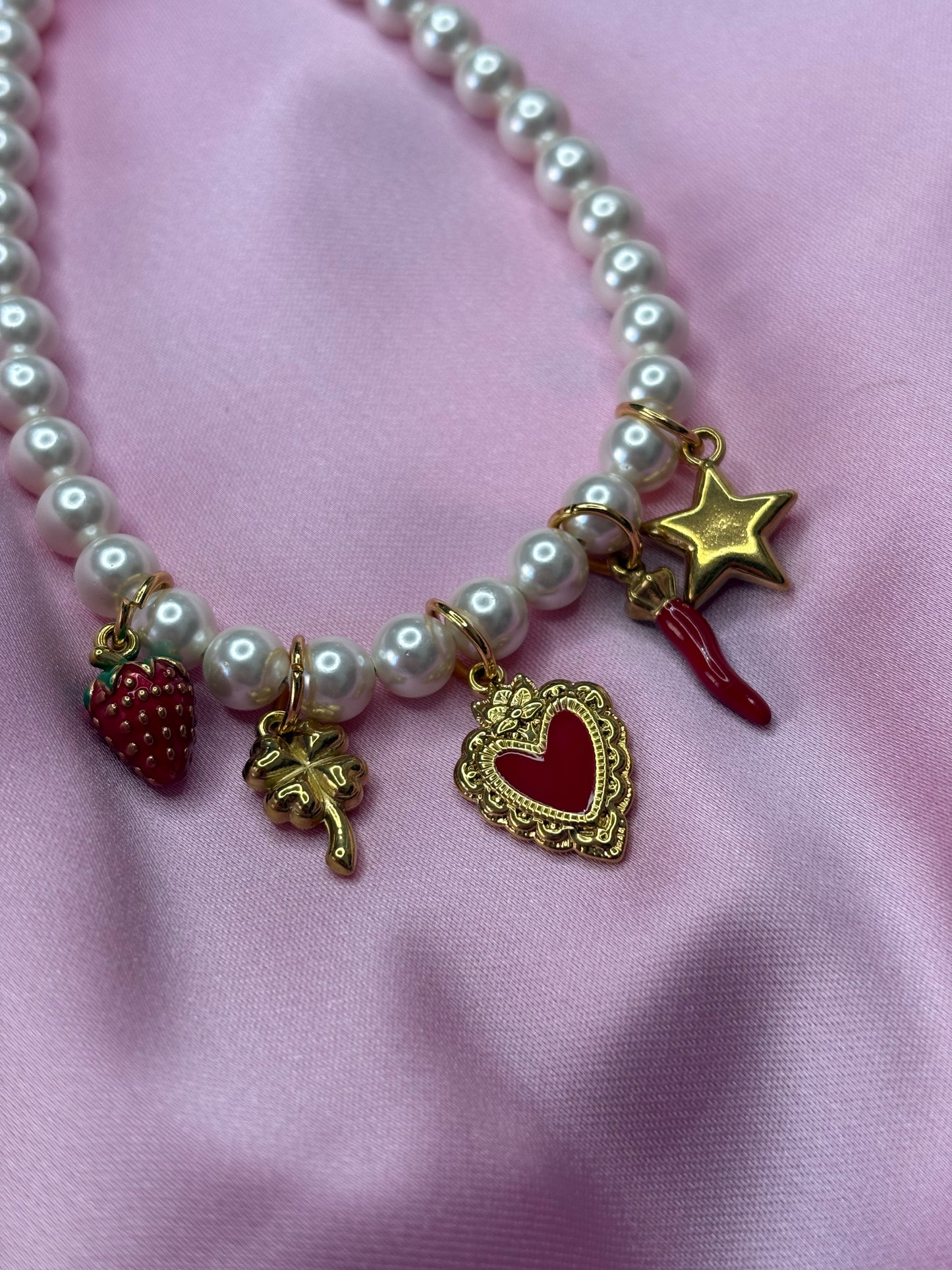 MixPearl cuore rosso