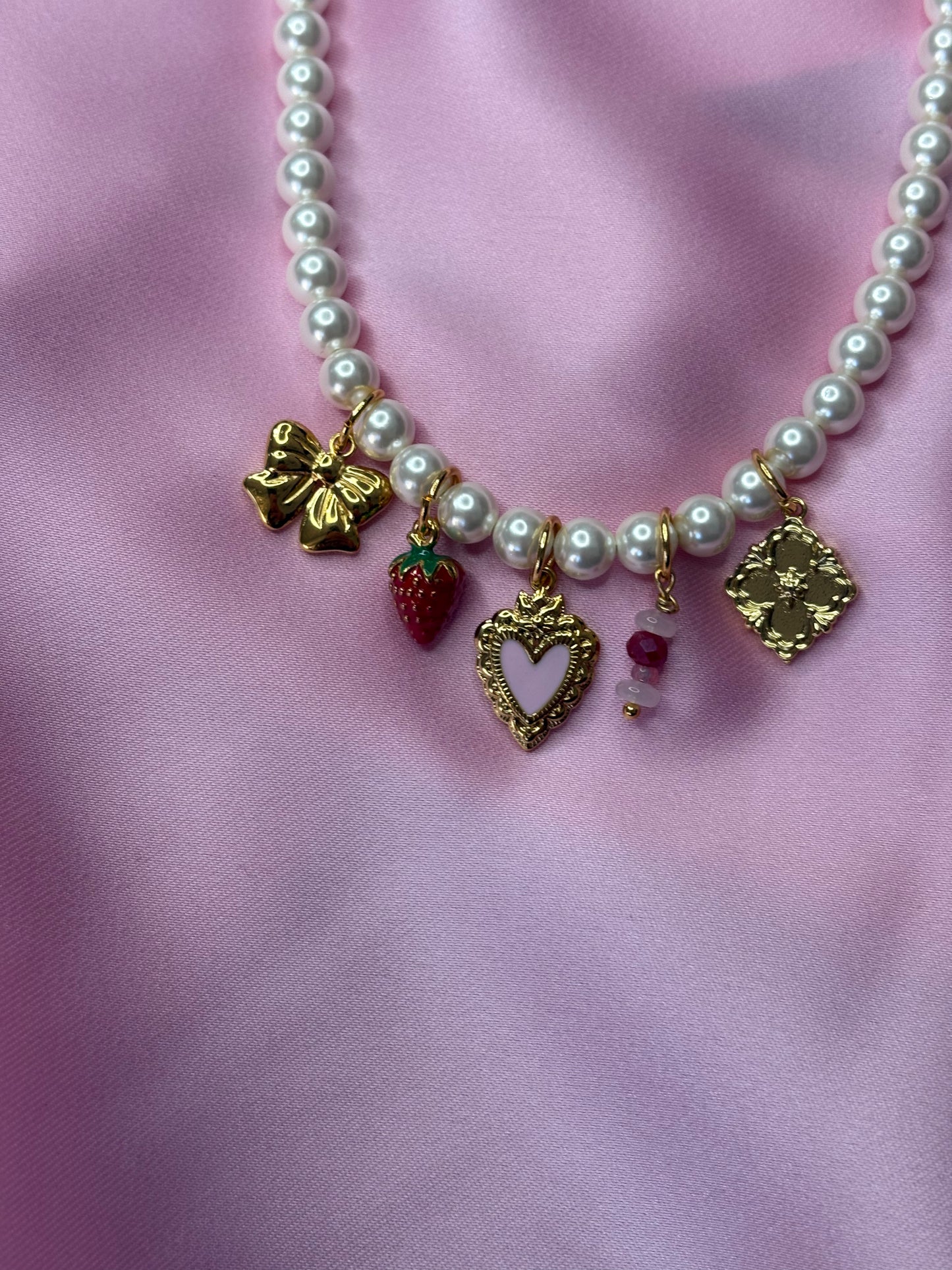 MixPearl cuore rosa