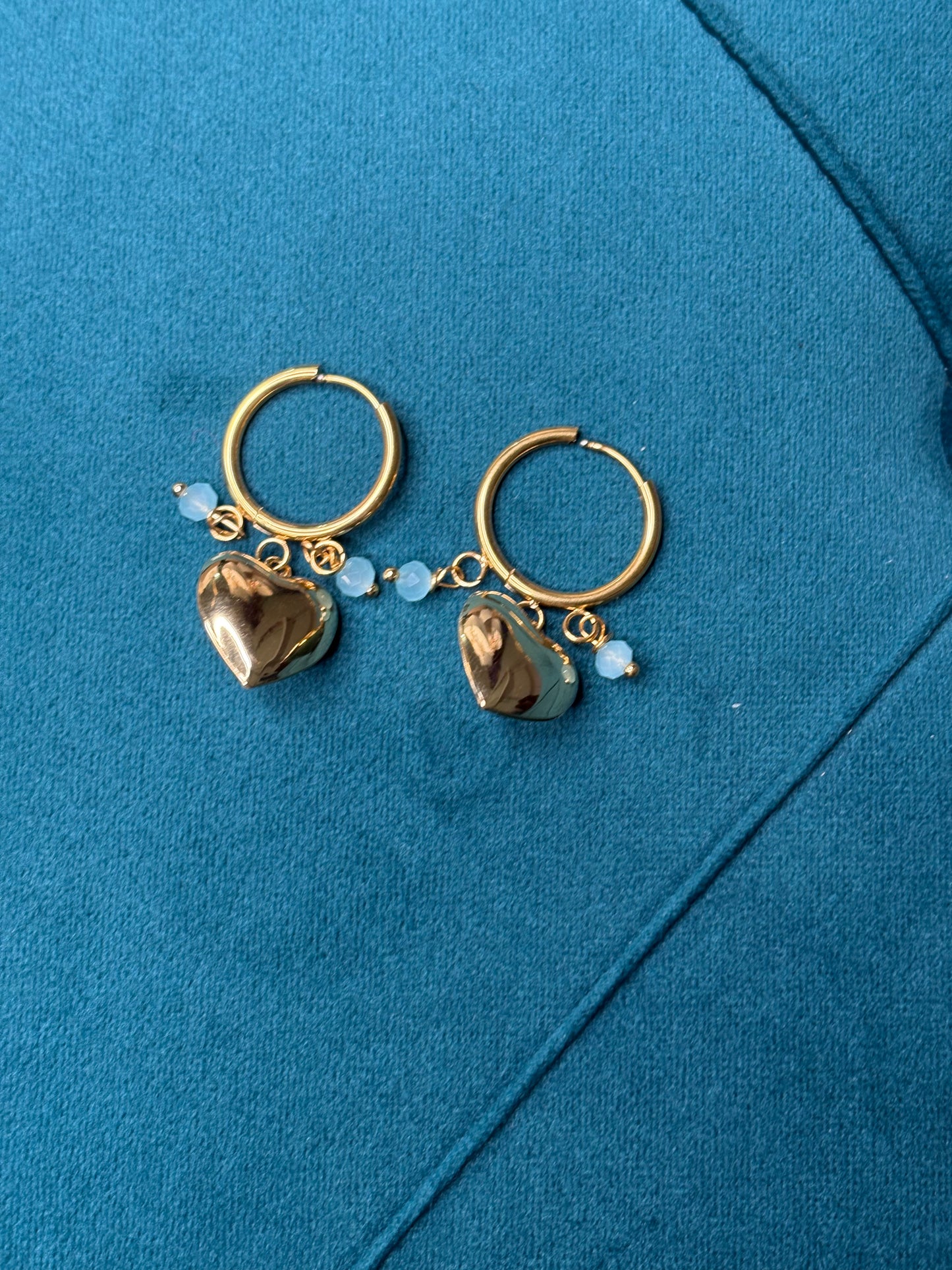 Cerchietto 3charm celeste