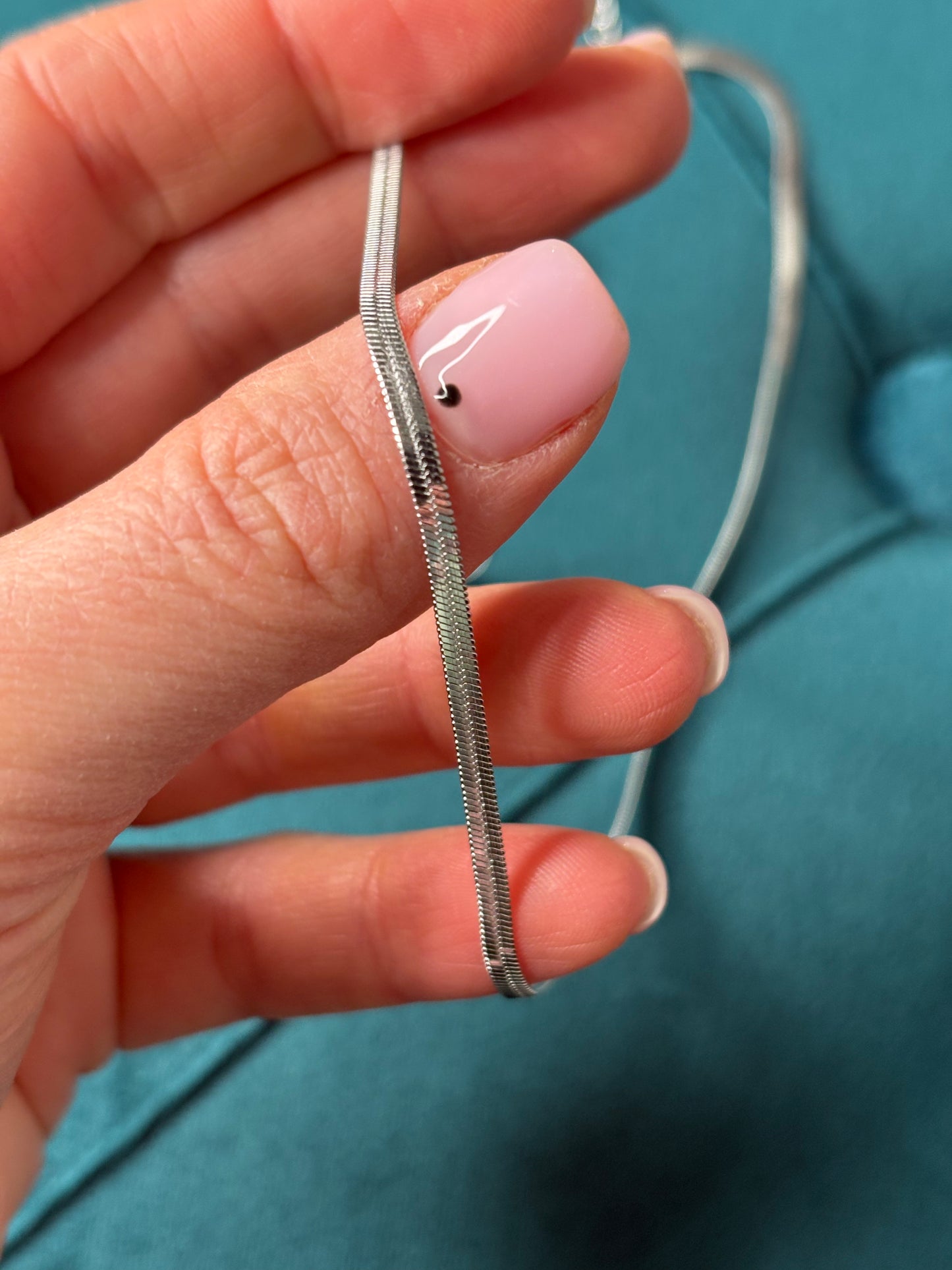 Mini snake 2mm argento