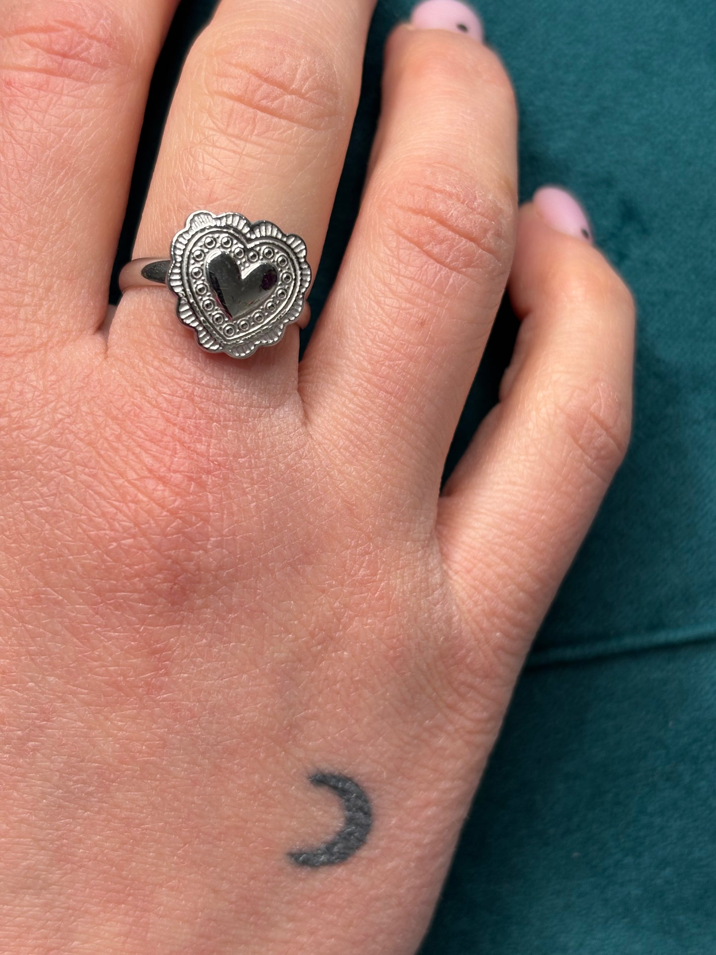 Cuore romantico Silver