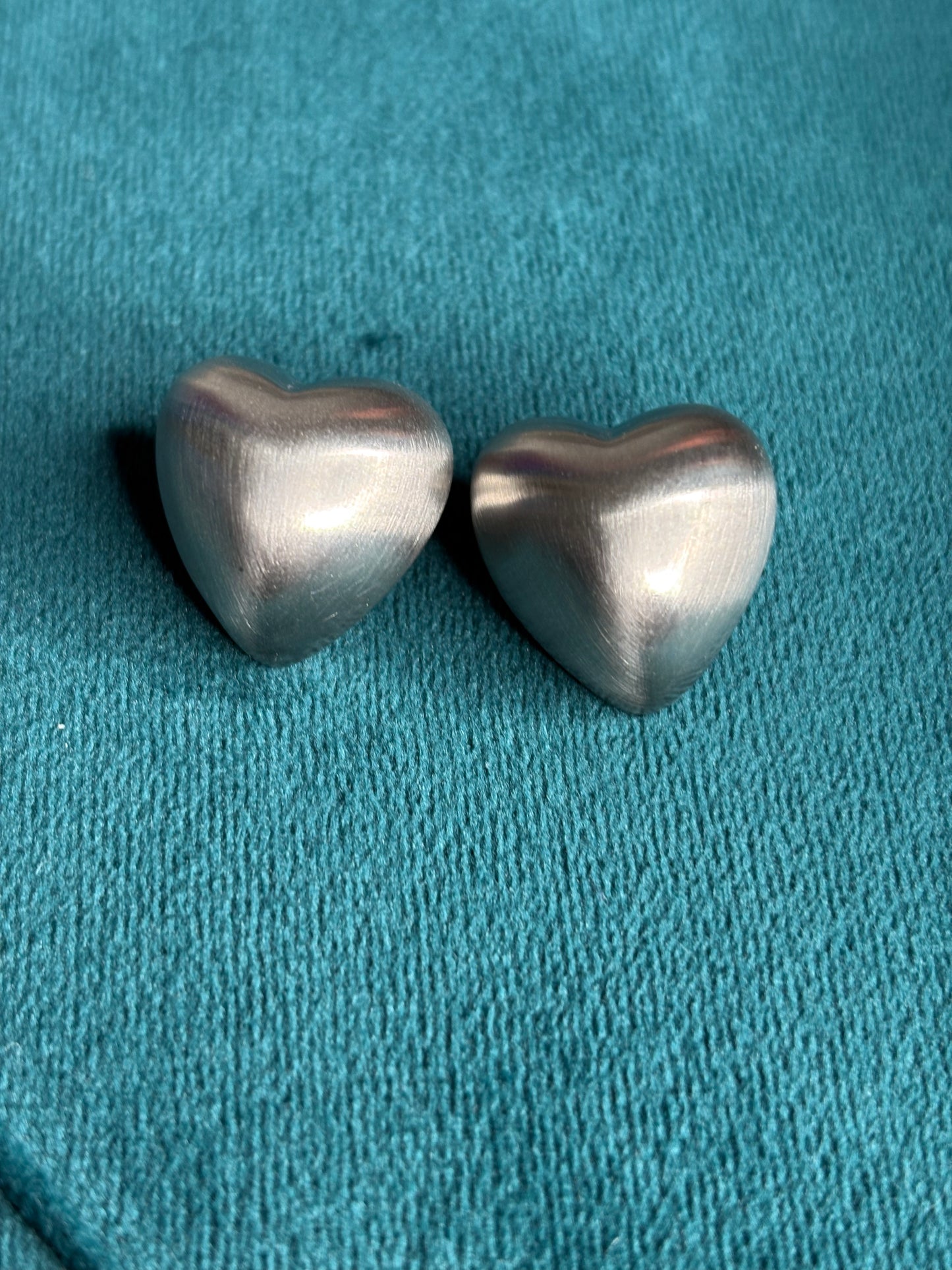 Cuore bombato silver