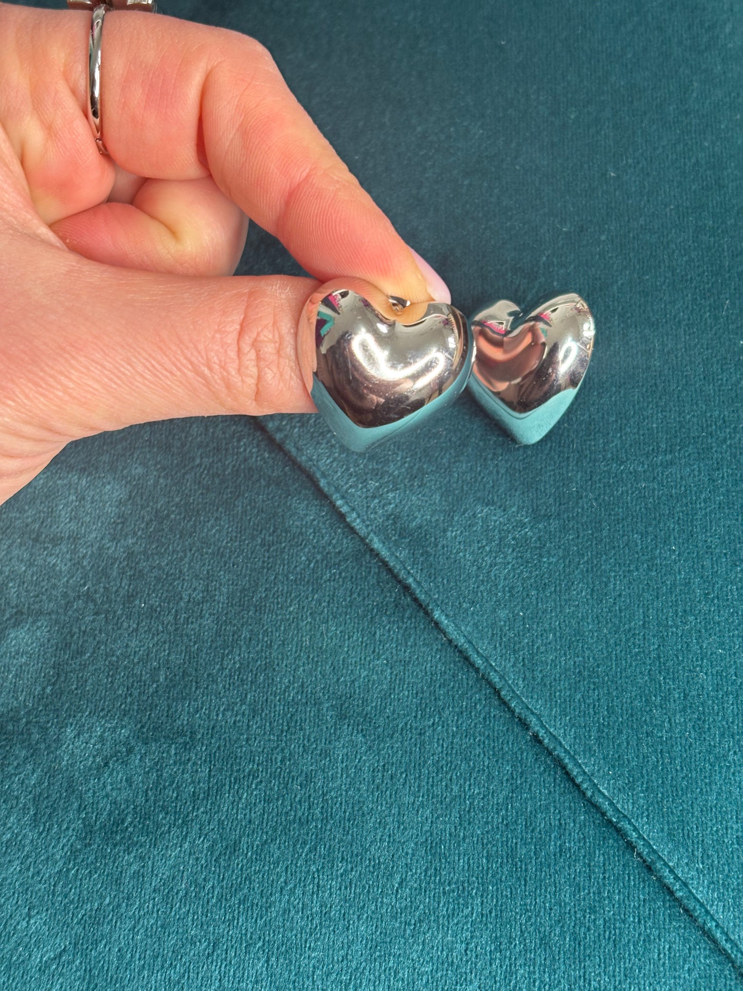Cuore liscio Silver