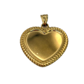 Medaglietta cuore bordato