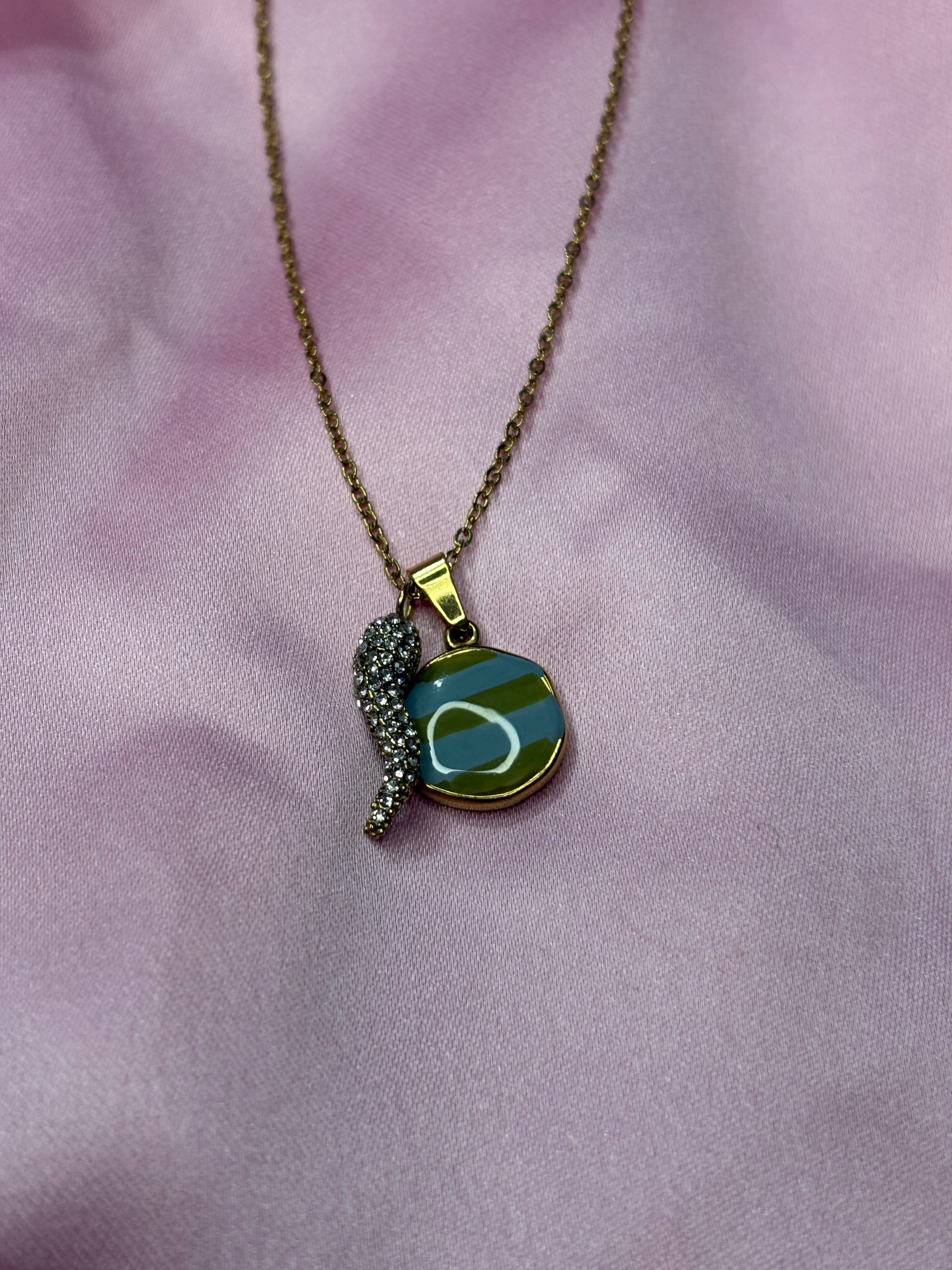 Cornetto polvere pistacchio