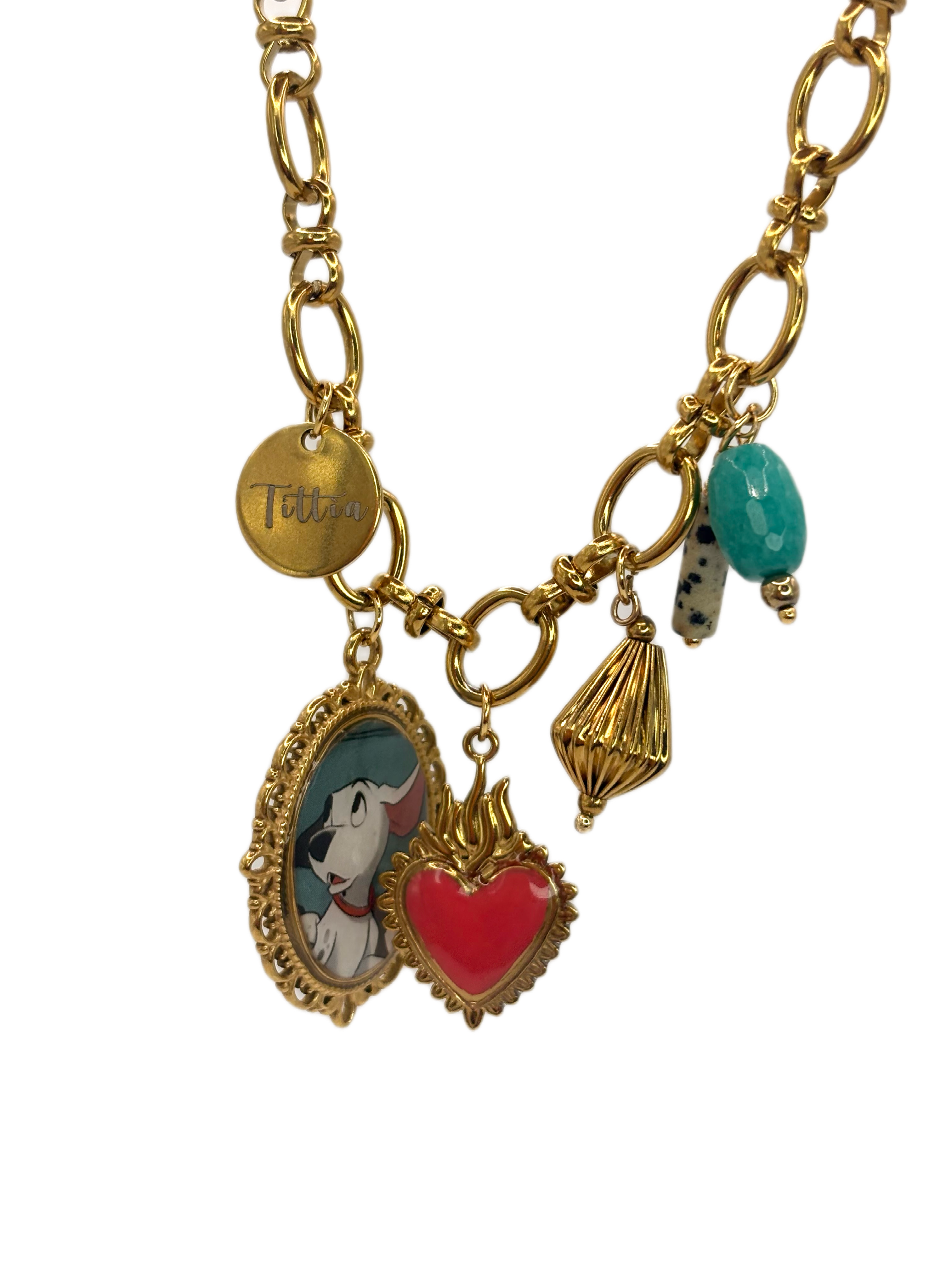 Collana carica 101 pietra