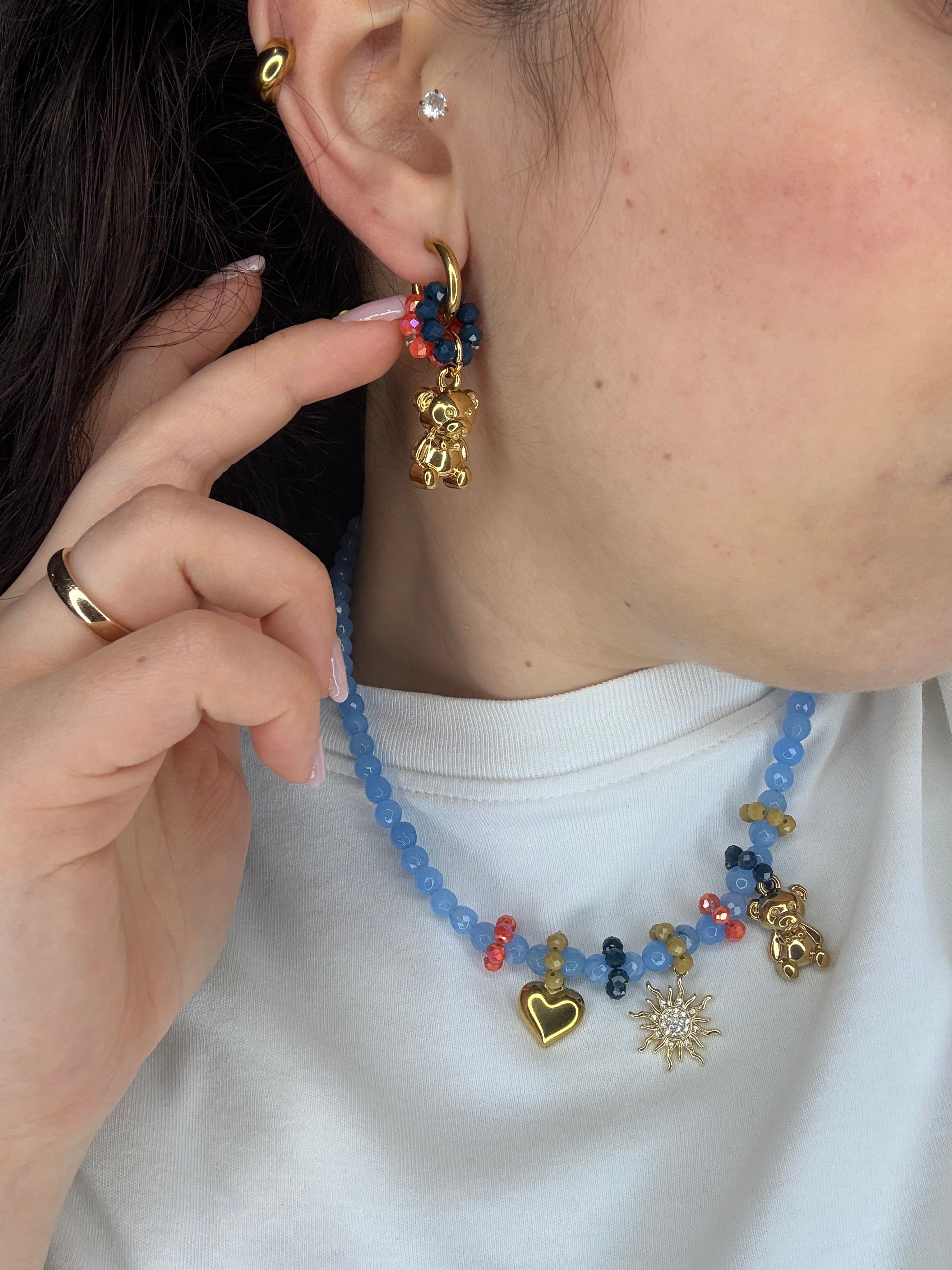 Cerchietto Wendy celeste