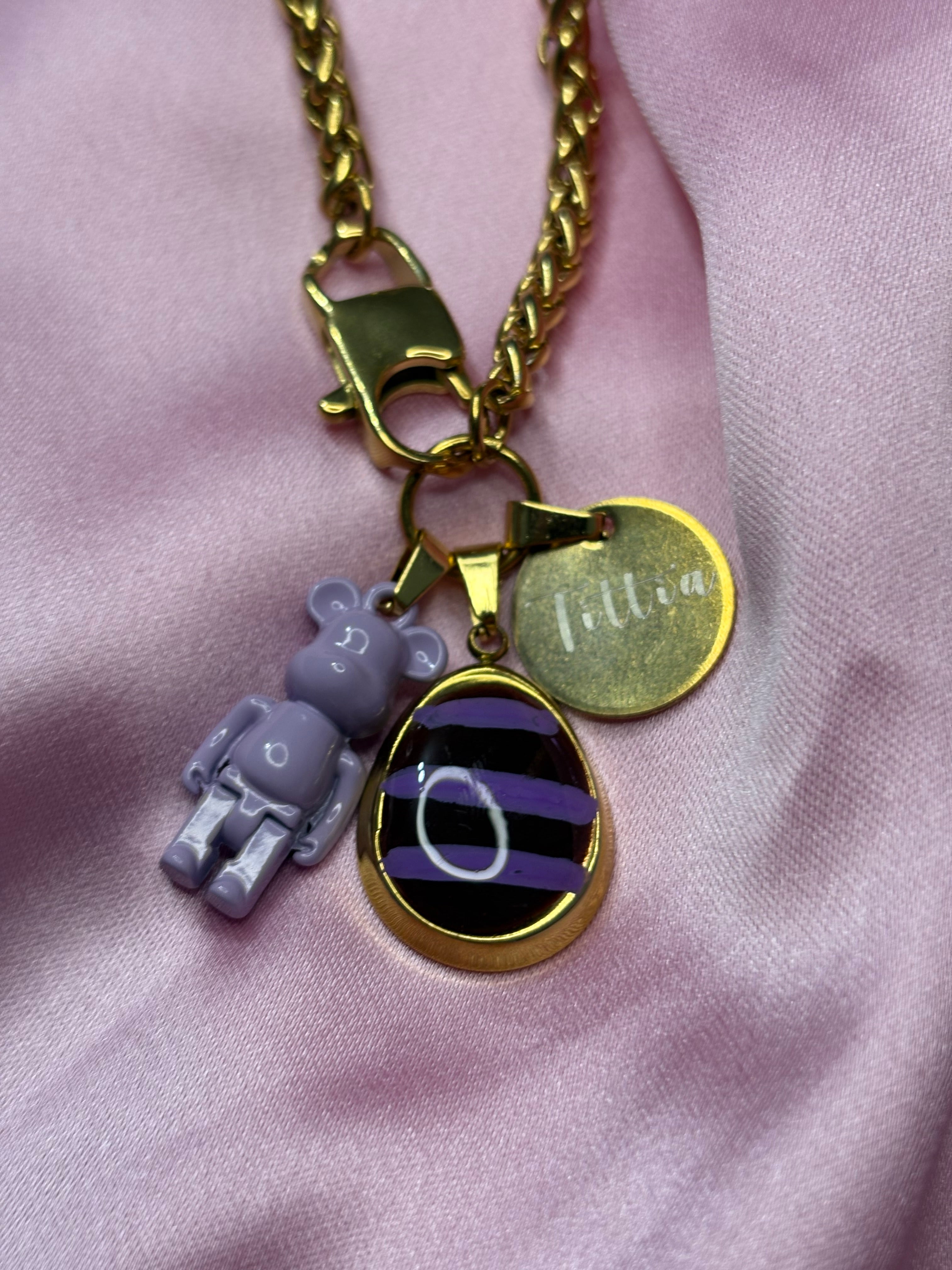 Care Roboto bordeaux lilla