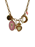 Collana luna rosa