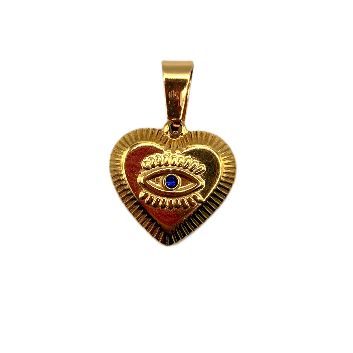 Charm cuore occhio