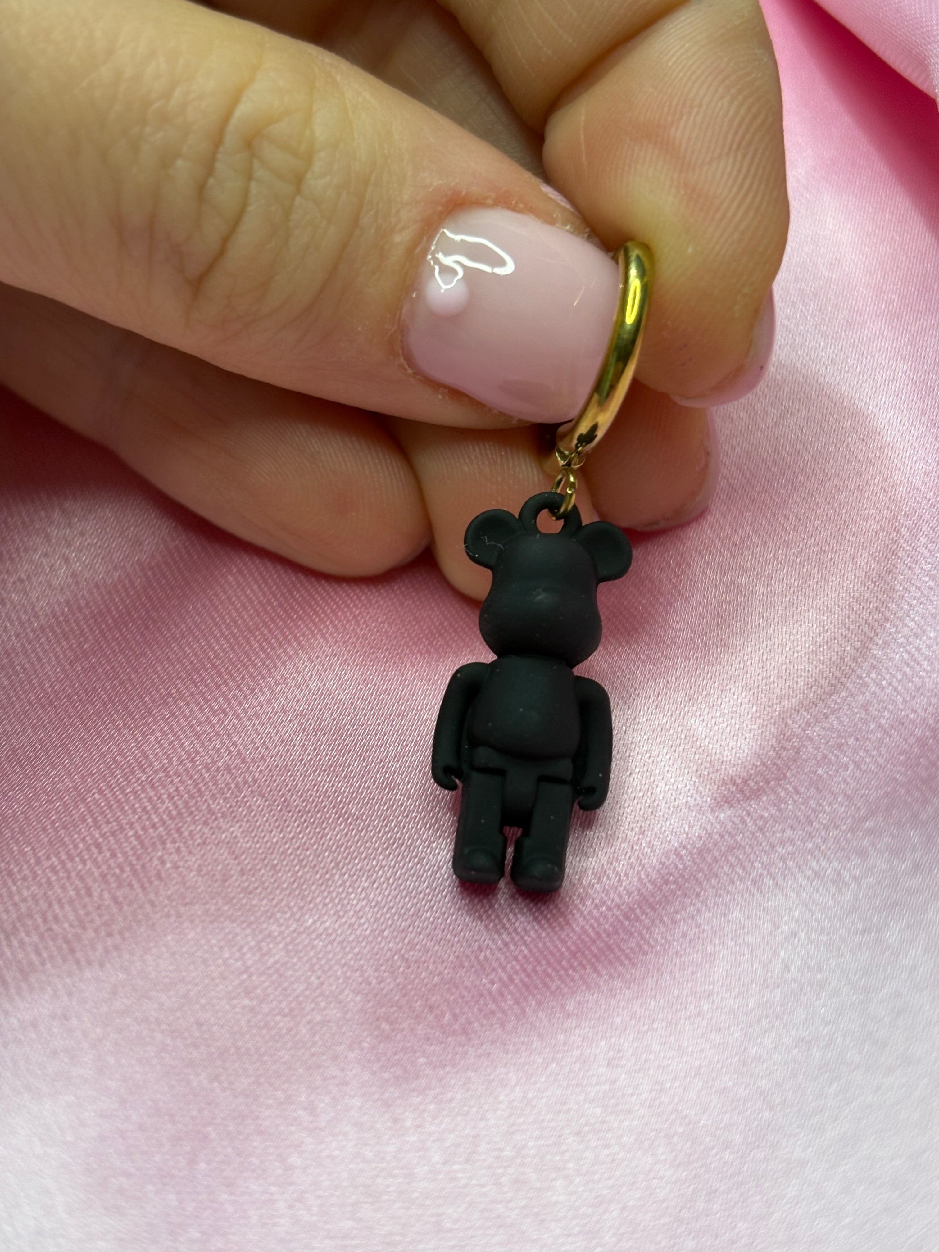 Mono cerchietto roboto nero