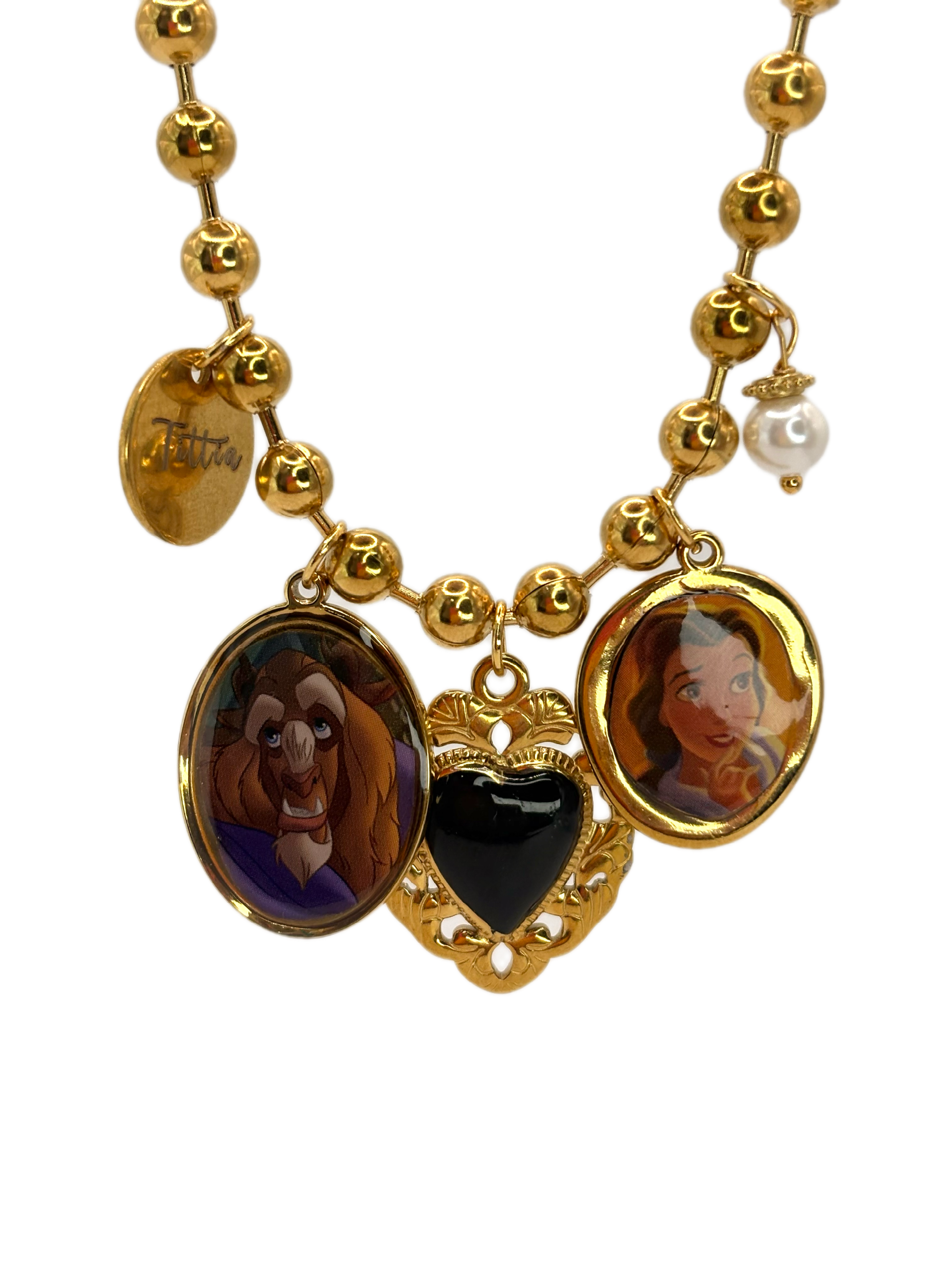 Collana la bella e la bestia