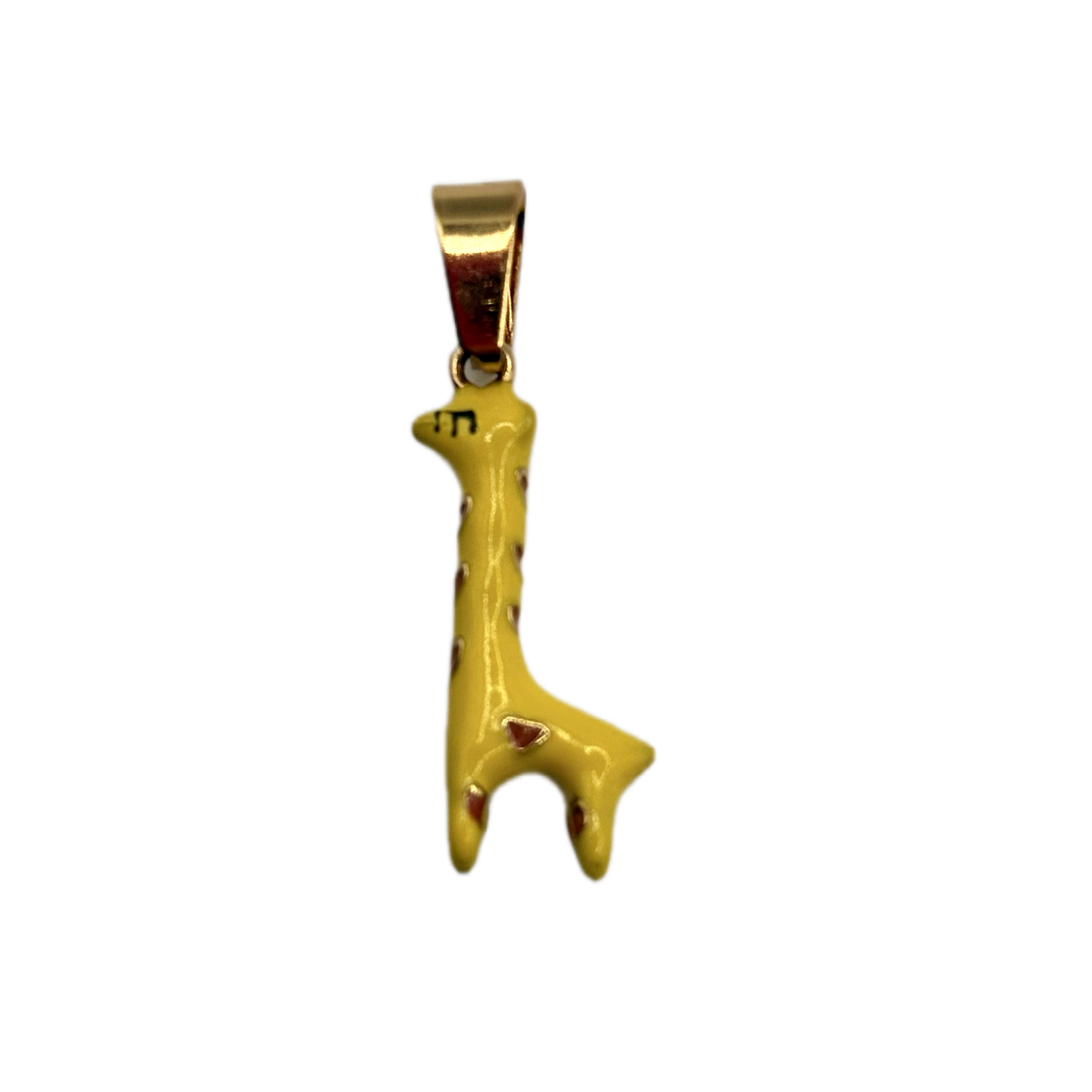 Charm giraffa gialla