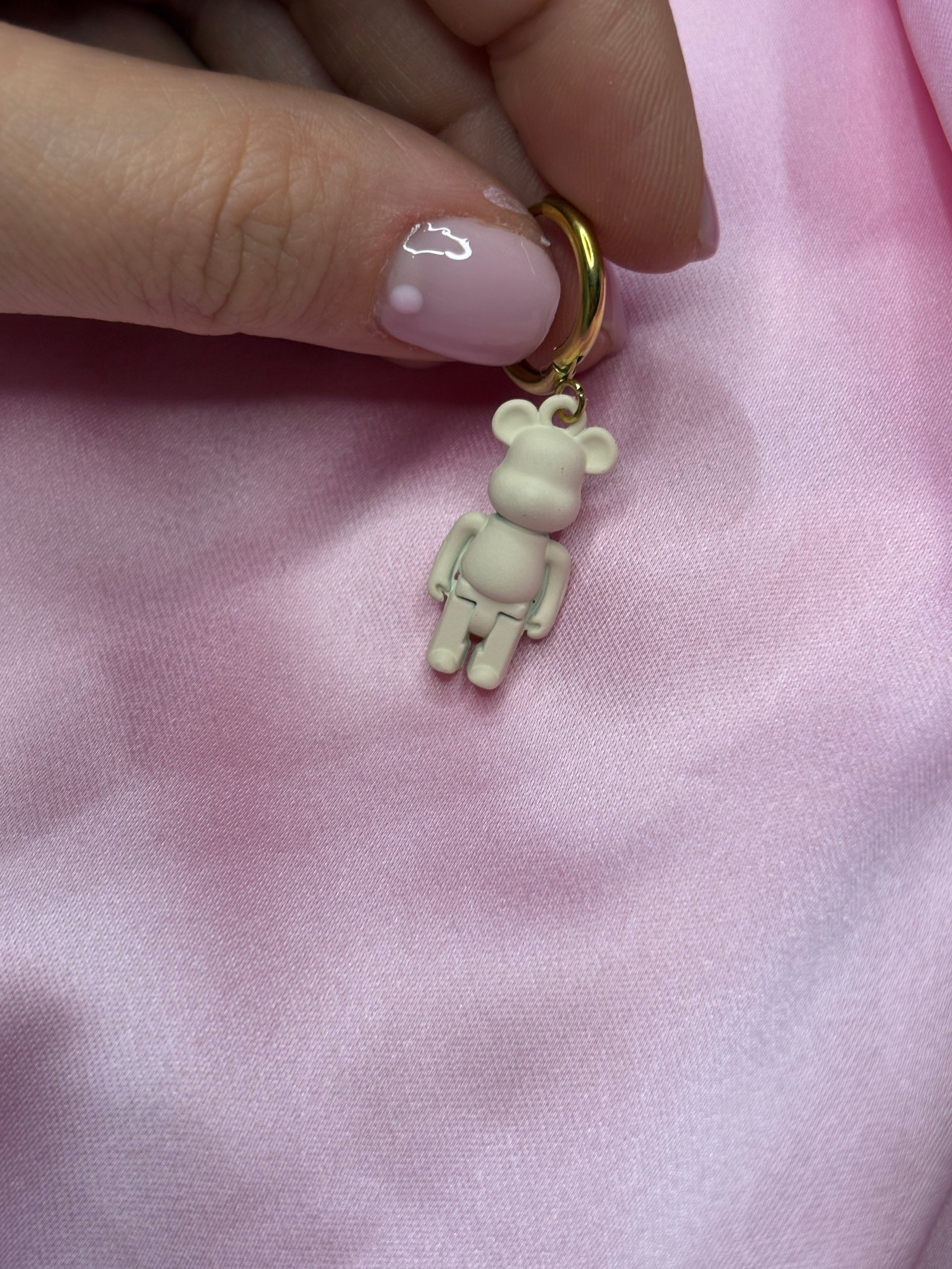 Mono cerchietto roboto panna