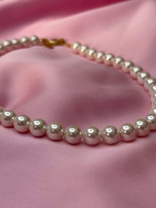 Girocollo perle maxi