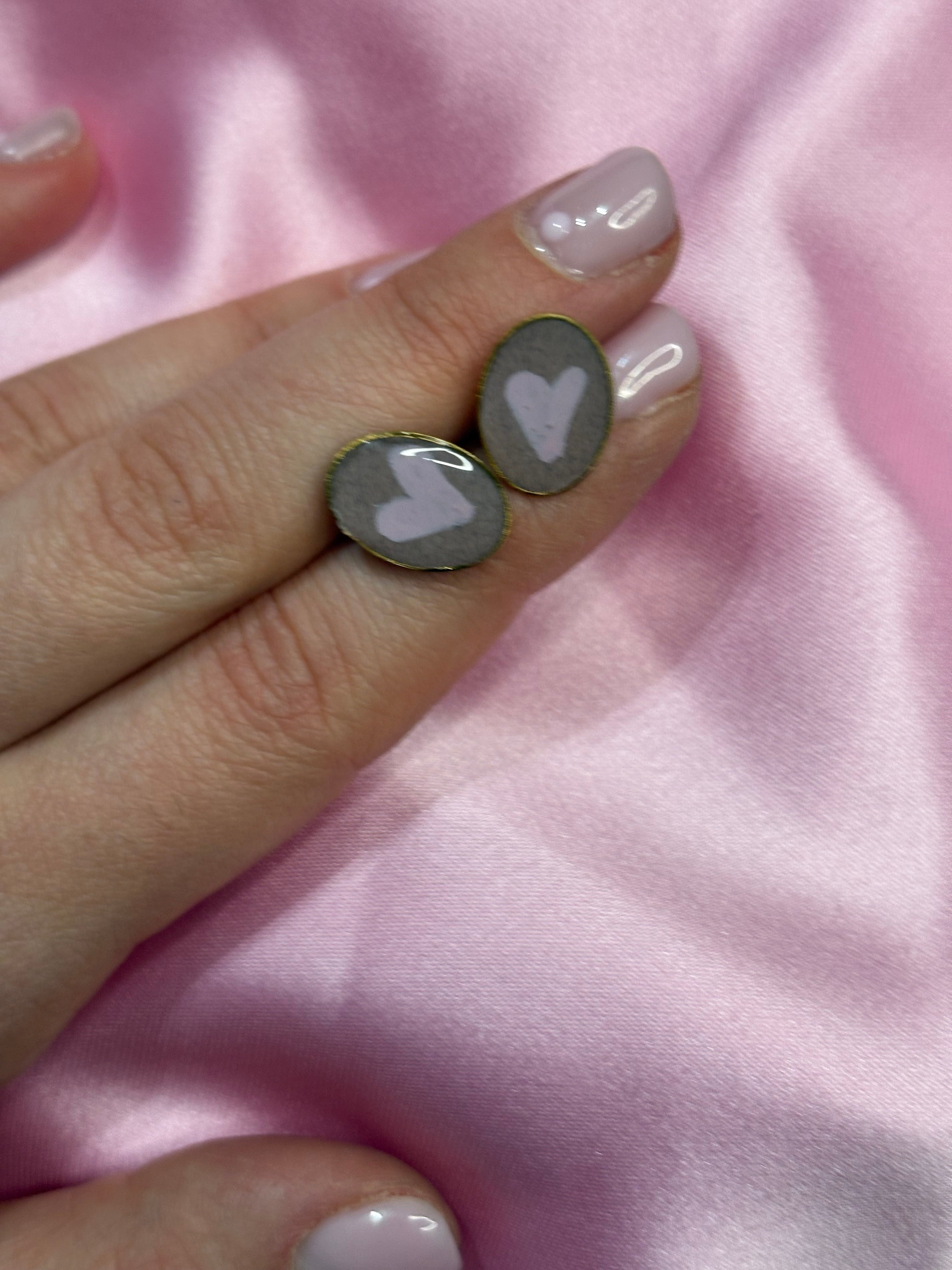 Bottoncini marrone rosa