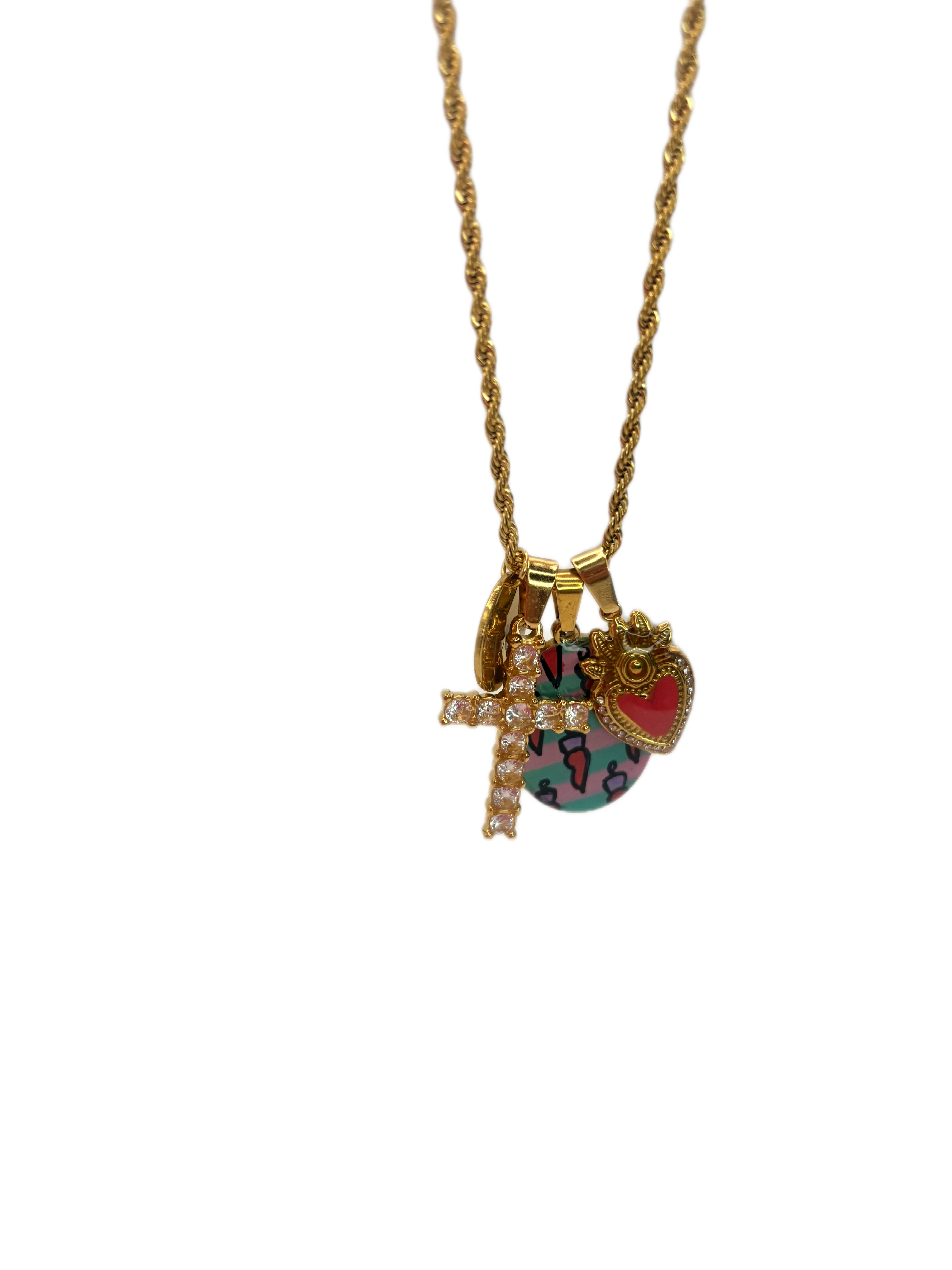 Amuleto cuore sacro