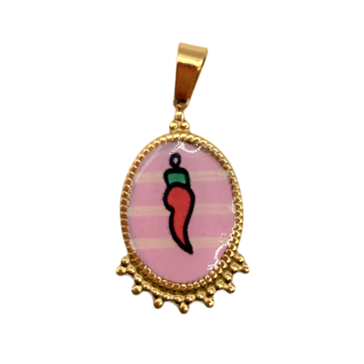 Medaglietta pepe rosa burro