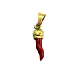 Charm cornetto rosso