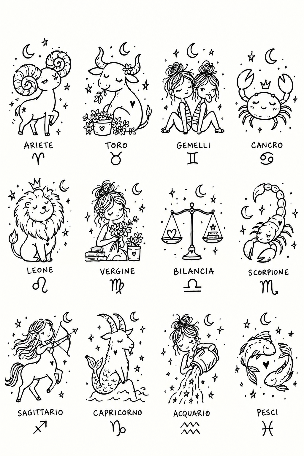 Collana zodiaco