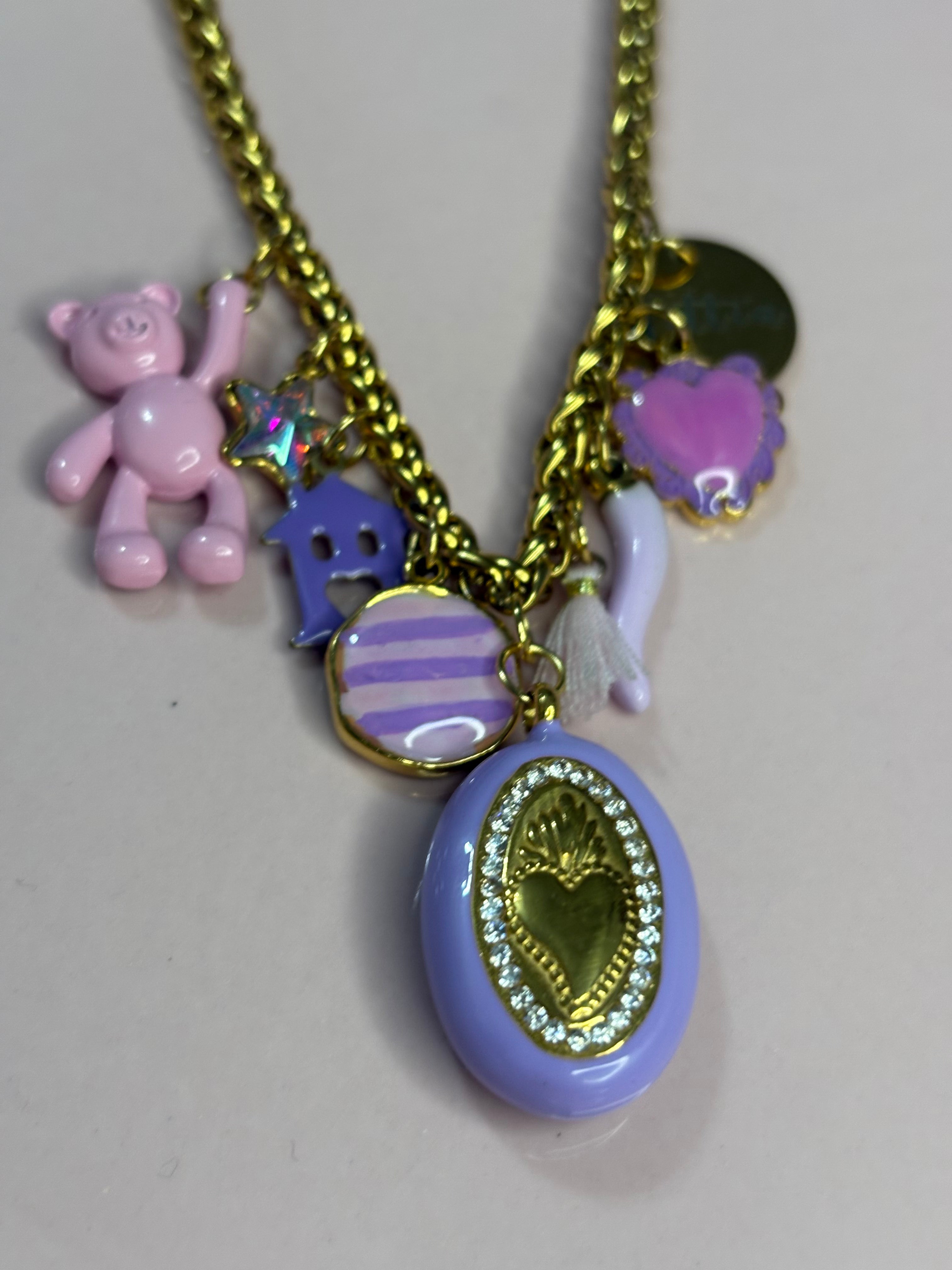 Multicharm rosa lilla