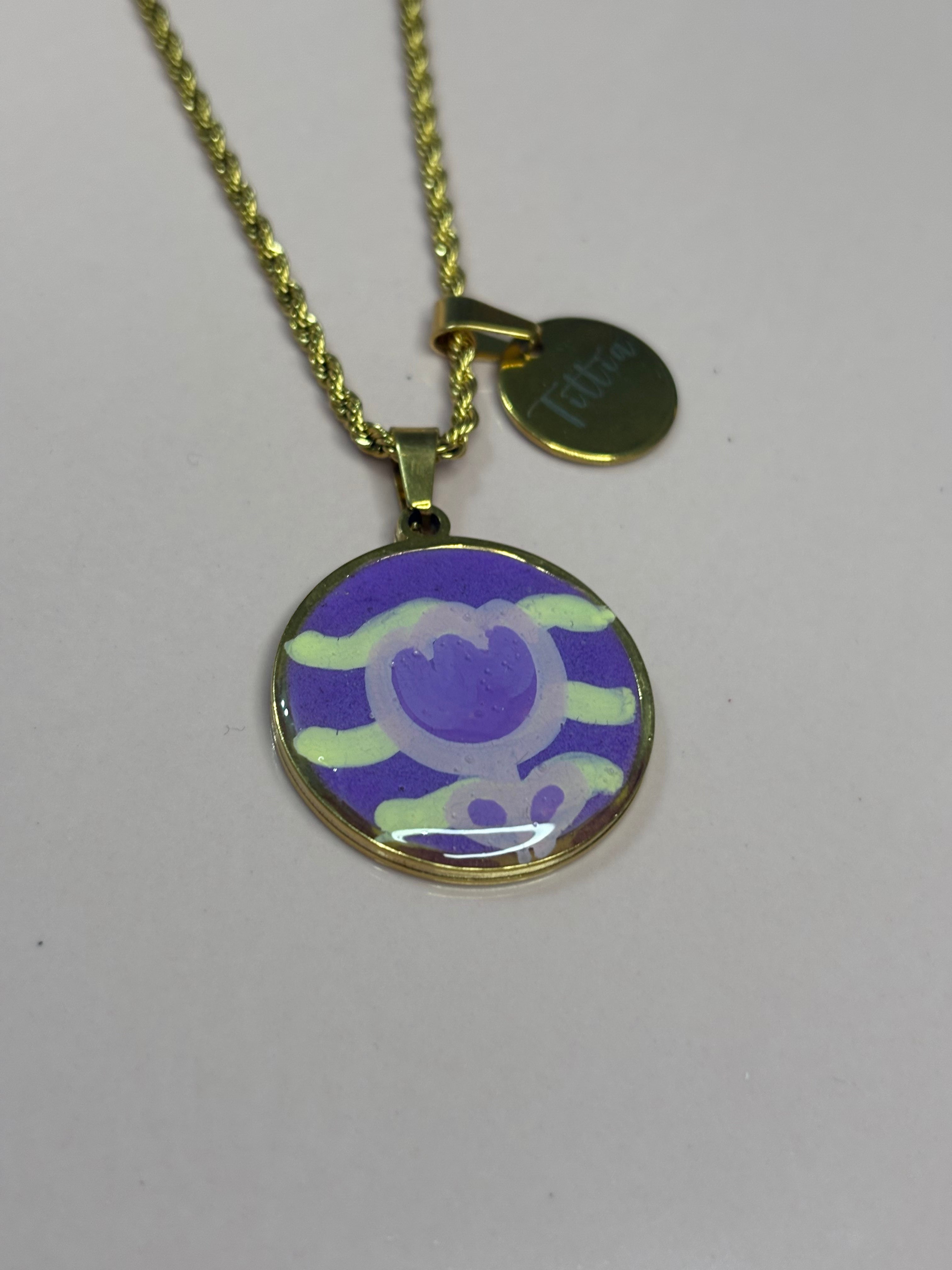 Papavero lilla giallo