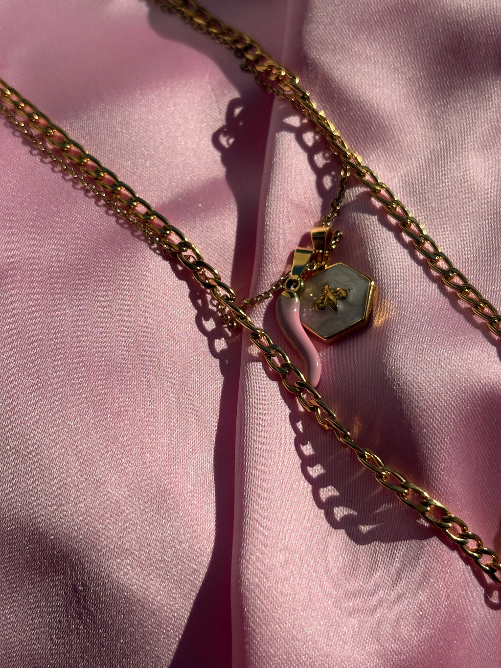 Combo celeste bianco/rosa