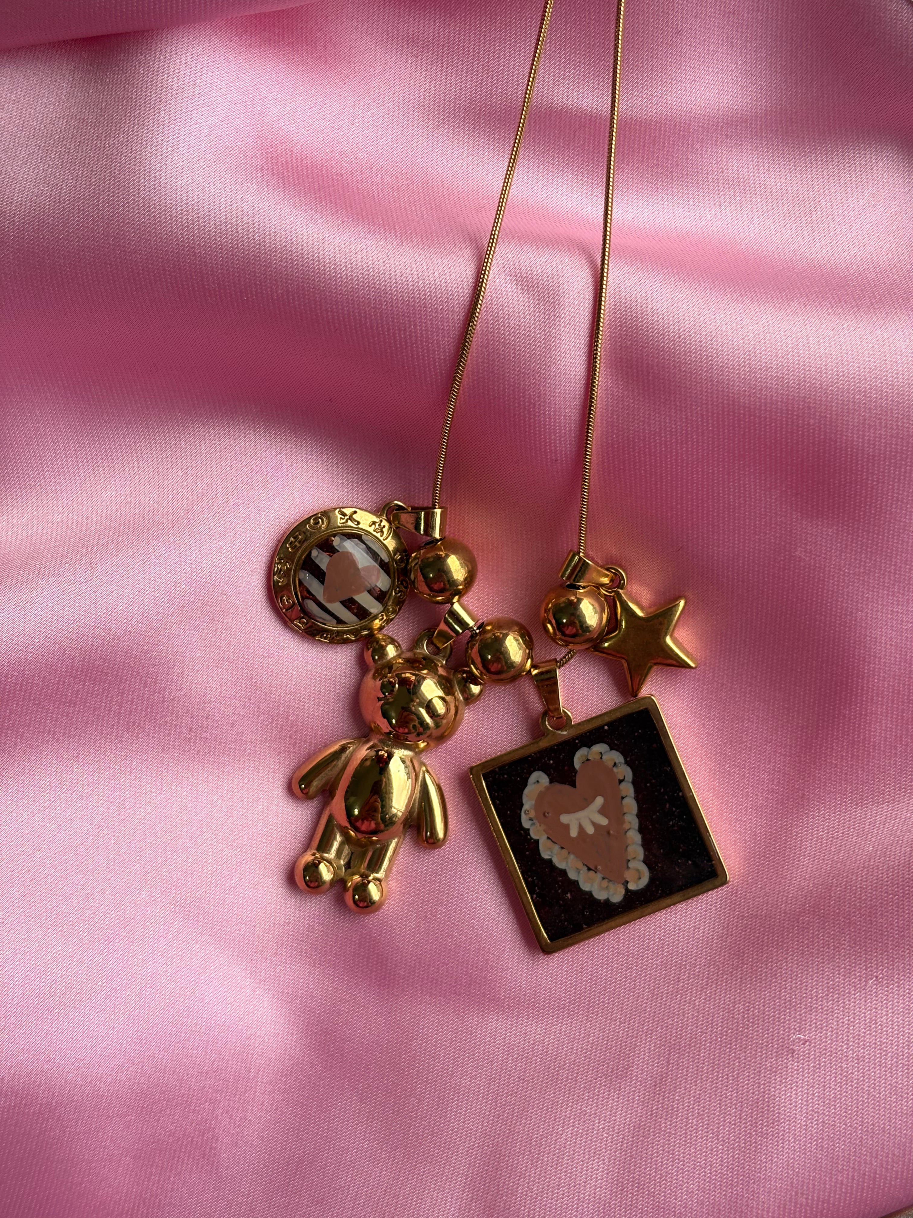 Teddy multicharm marrone