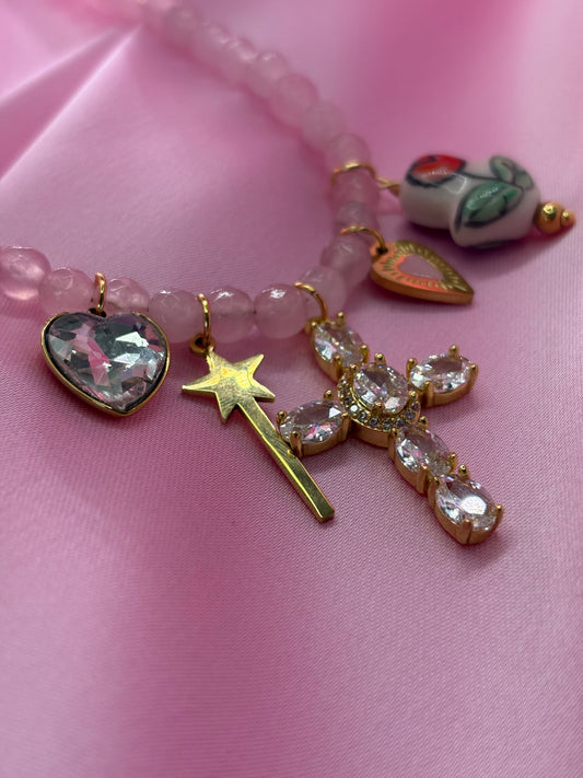 Moonlight croce rosa