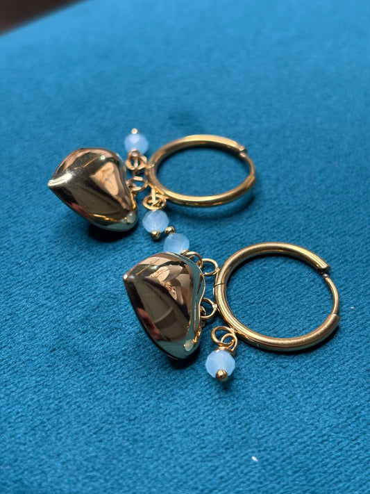 Cerchietto 3charm celeste