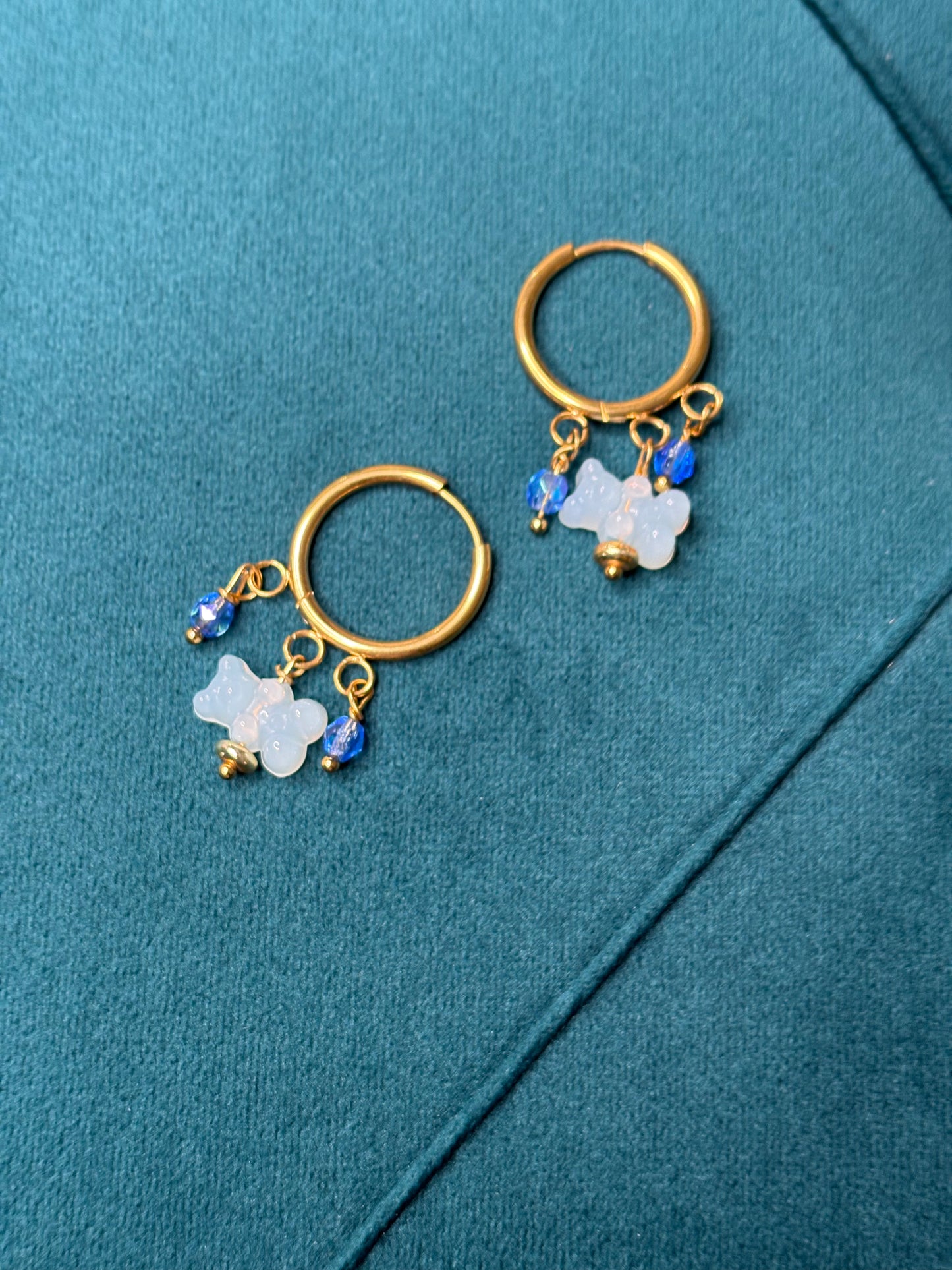 Cerchietto 3charm orsetto celeste