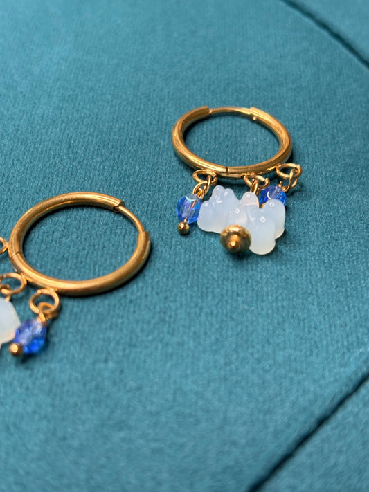 Cerchietto 3charm orsetto celeste