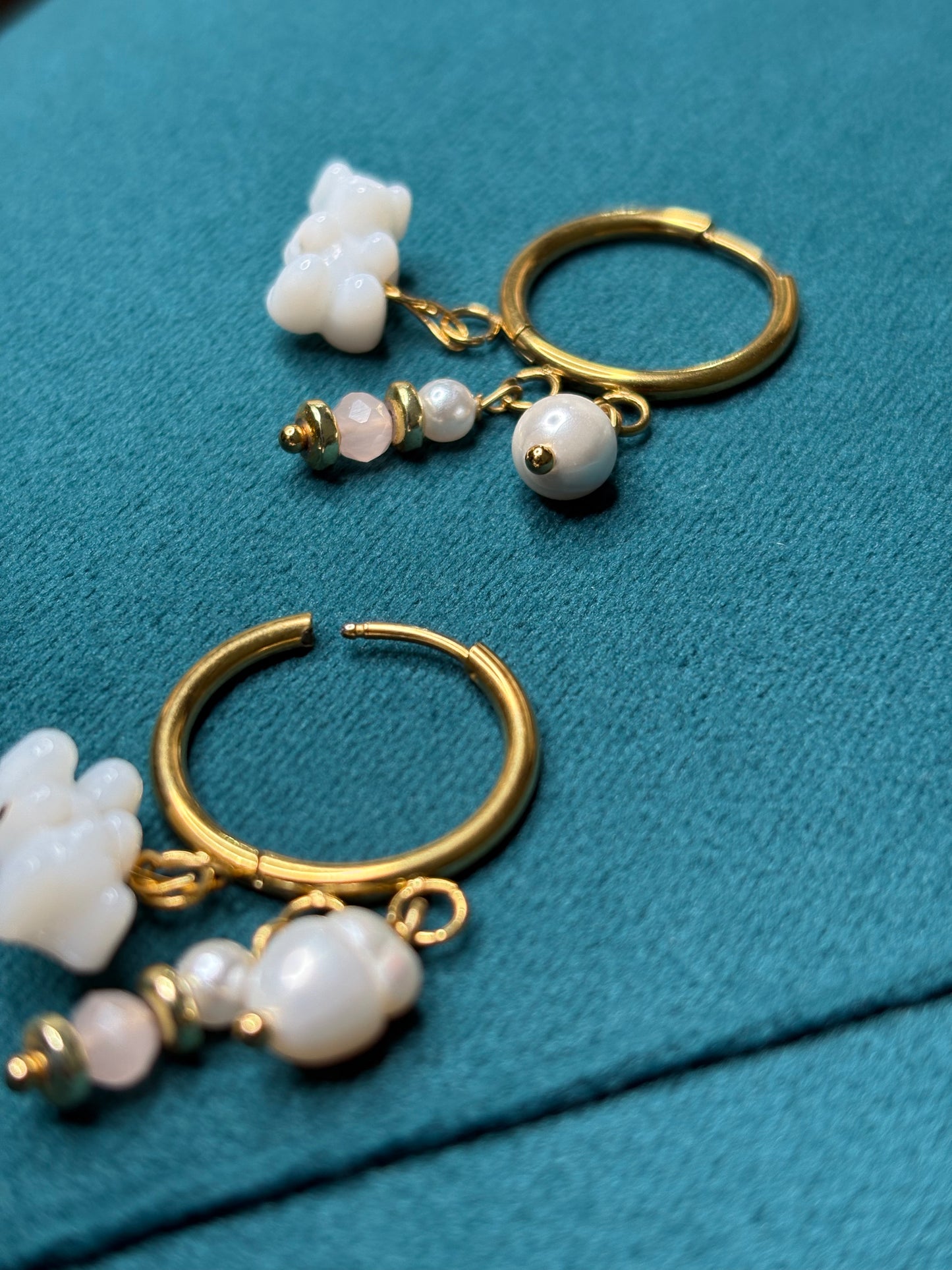 Cerchietto 3charm orsetto bianco