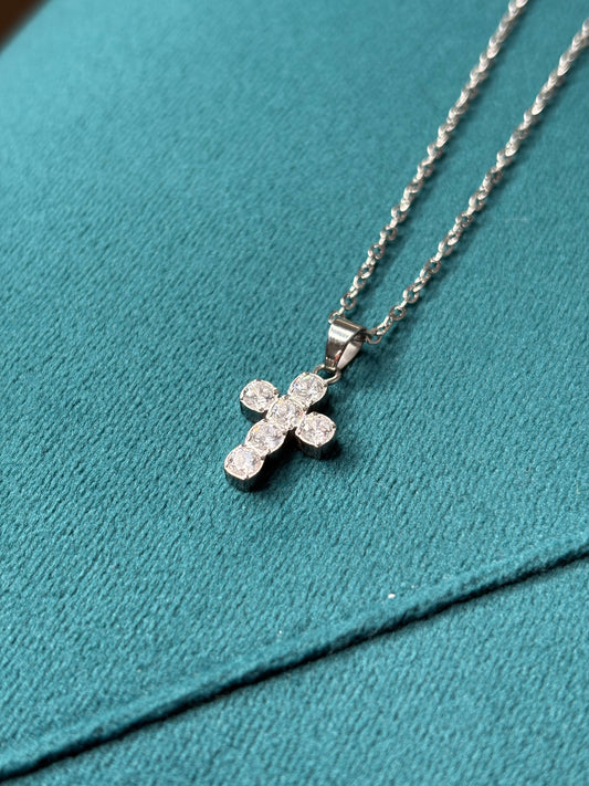 Mini croce Silver