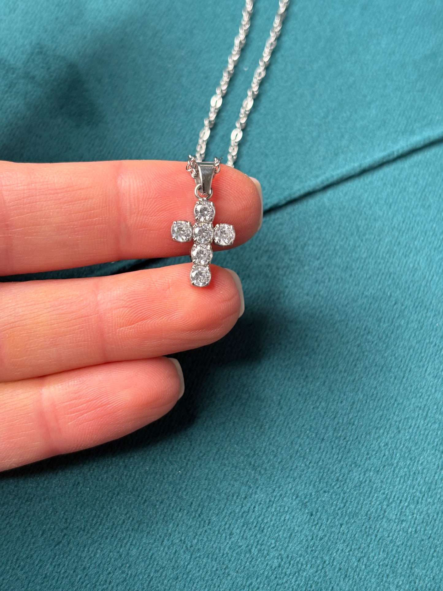 Mini croce Silver