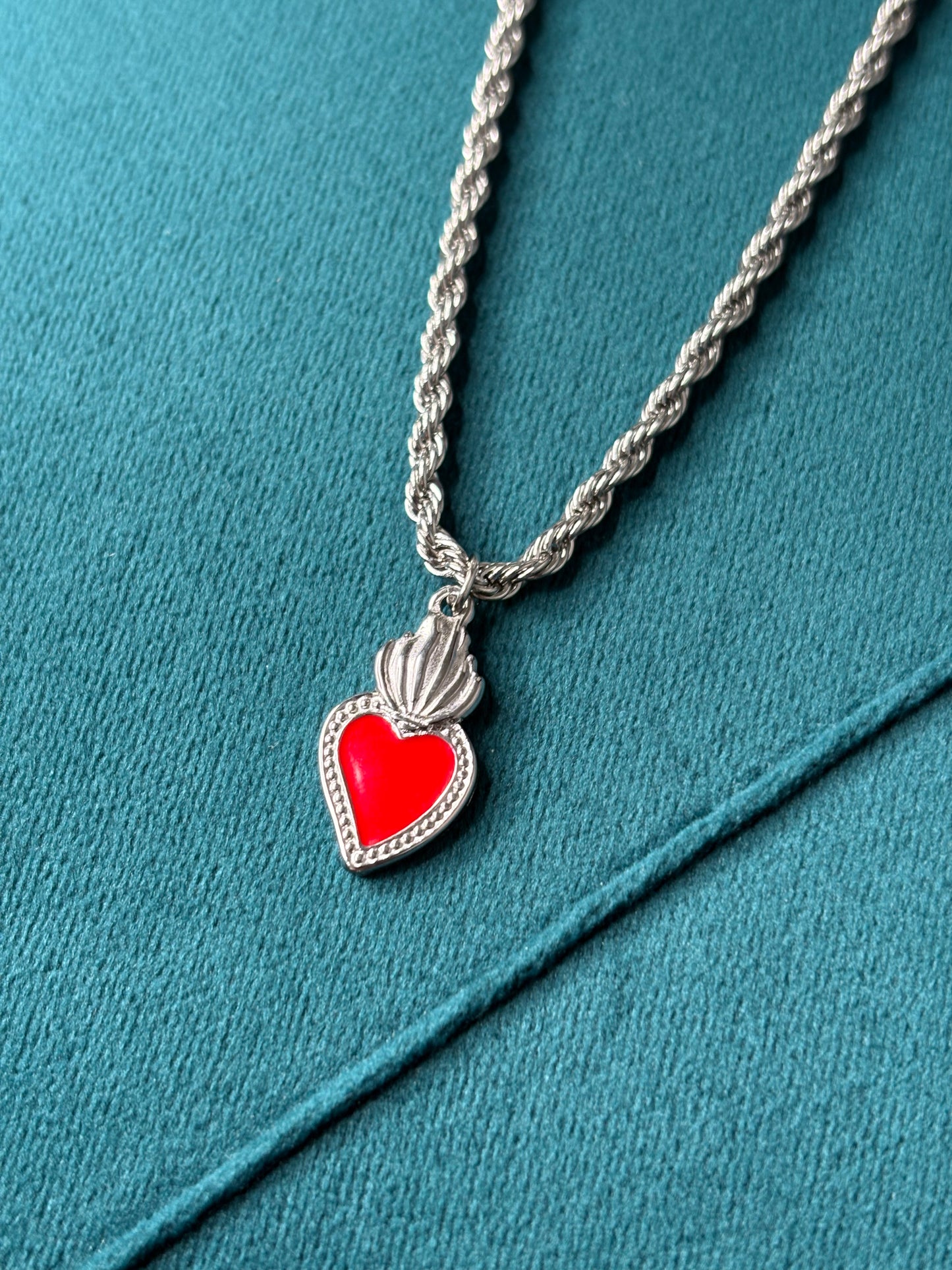 Torcion cuore sacro rosso