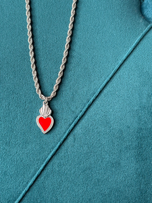 Torcion cuore sacro rosso