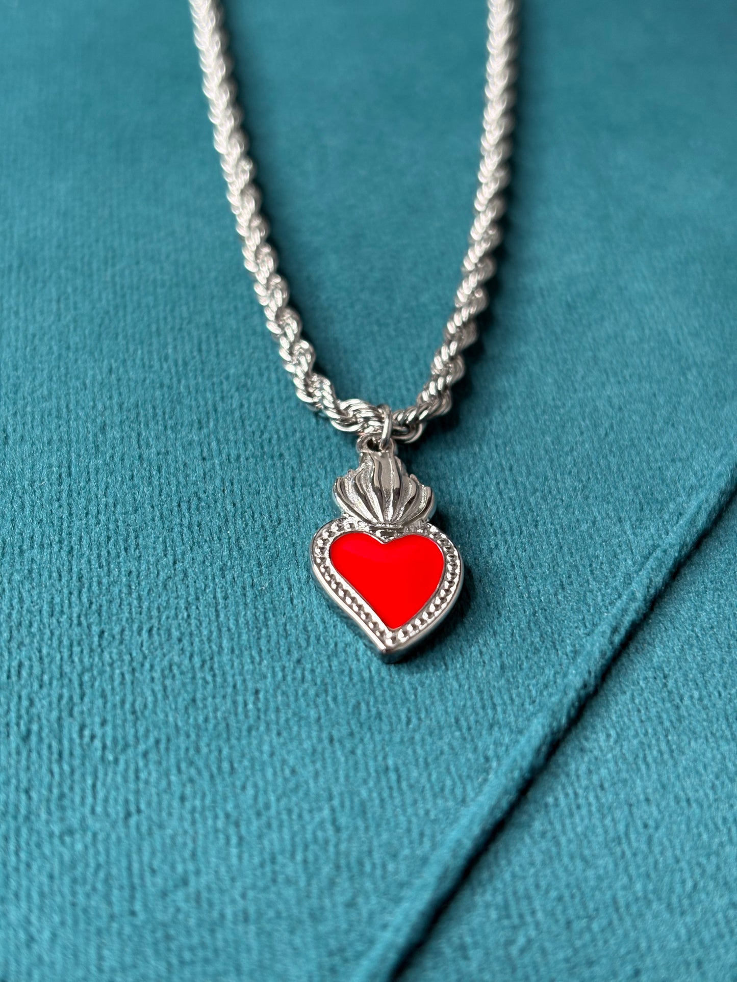 Torcion cuore sacro rosso