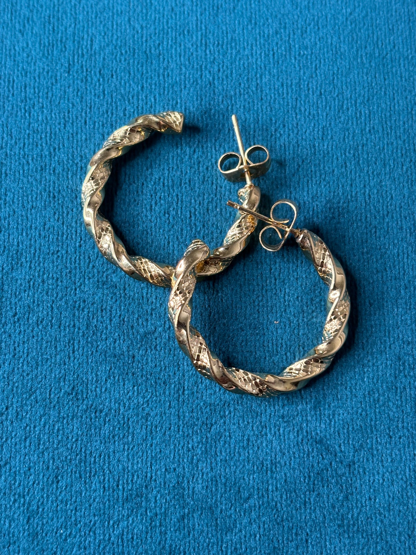 Cerchio mini intreccio Gold