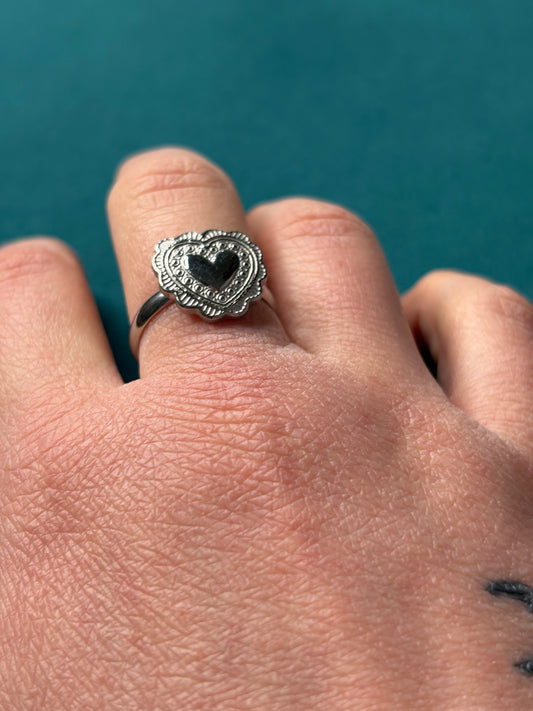 Cuore romantico Silver