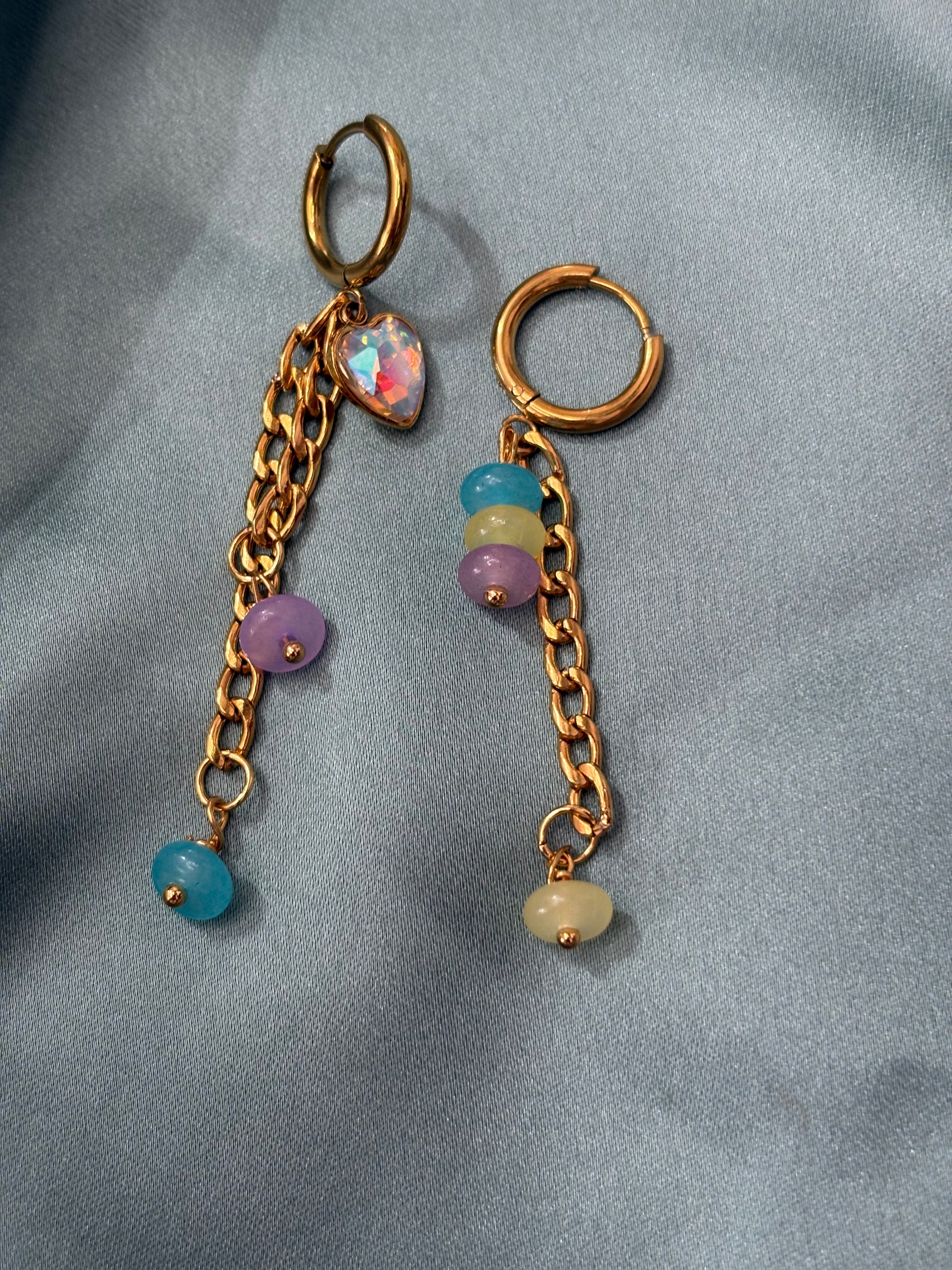Cerchietto cuoricino pendente 6