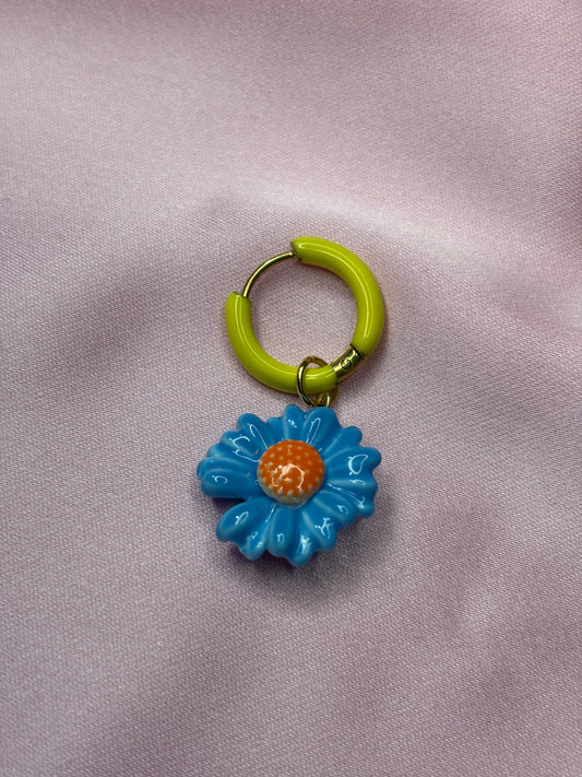 Mono cerchietto Margherita azzurra