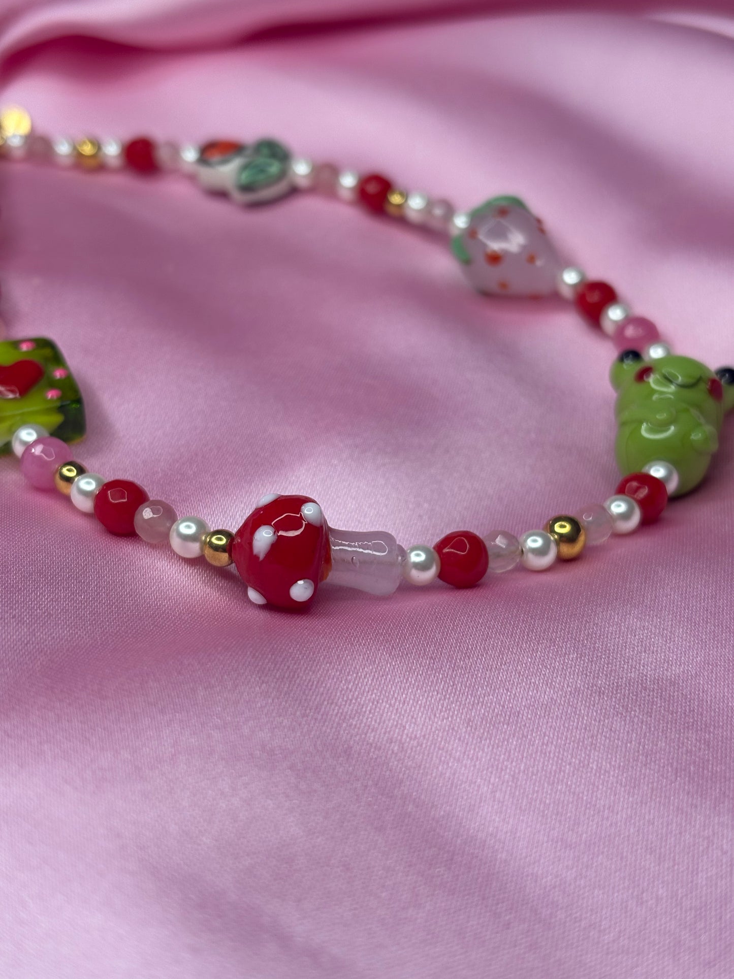 Girocollo Wendy rosso rosa1