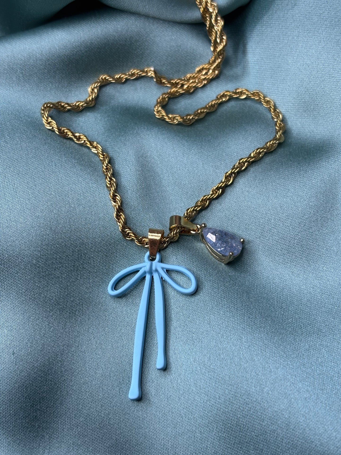 Torcion fiocchetto azzurro