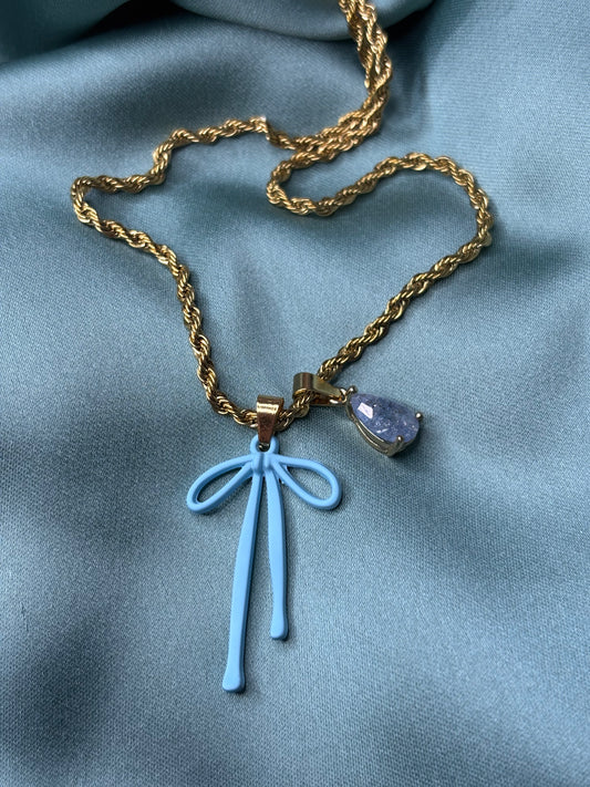 Torcion fiocchetto azzurro