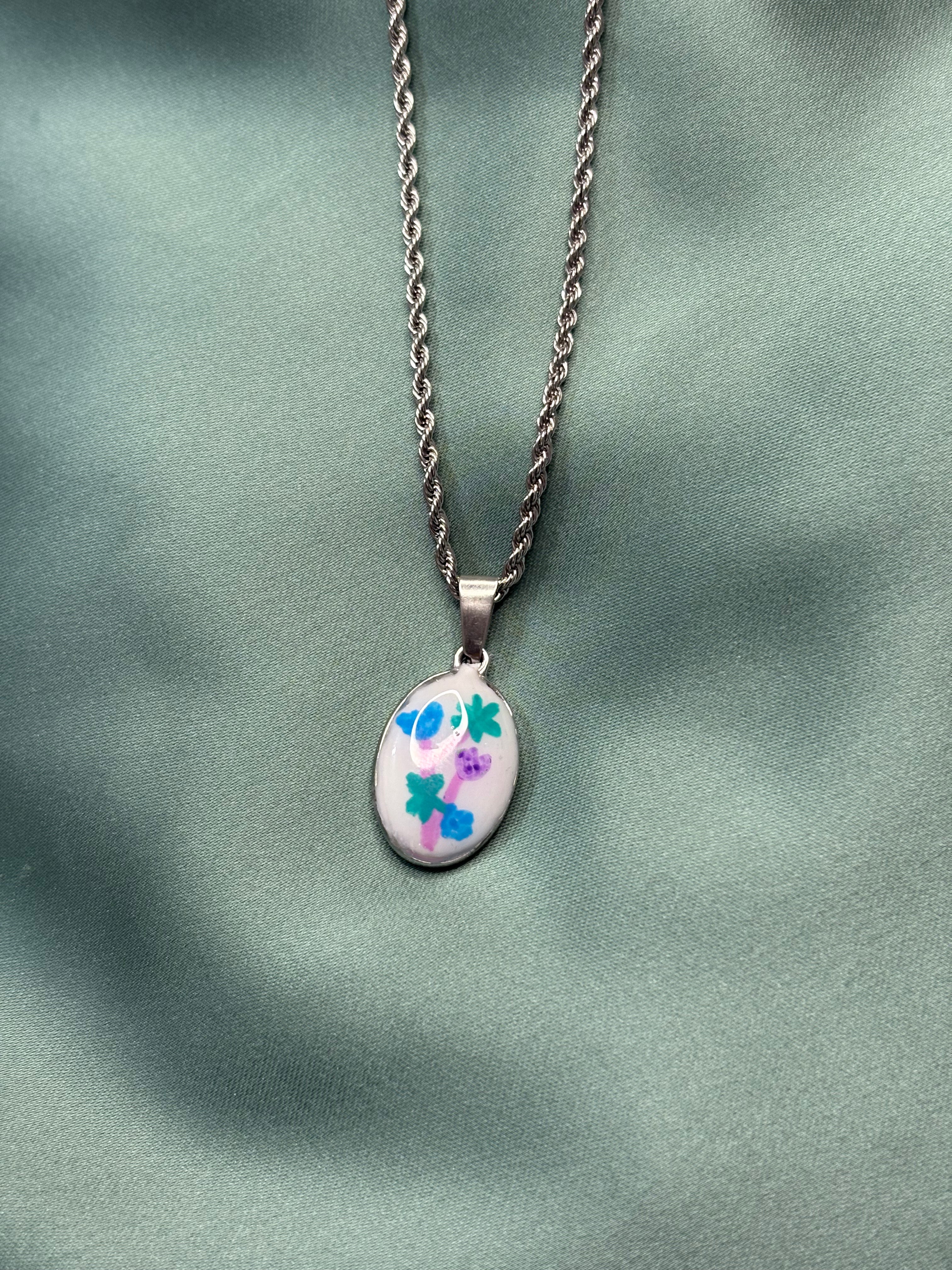 Fiori argento (da personalizzare)